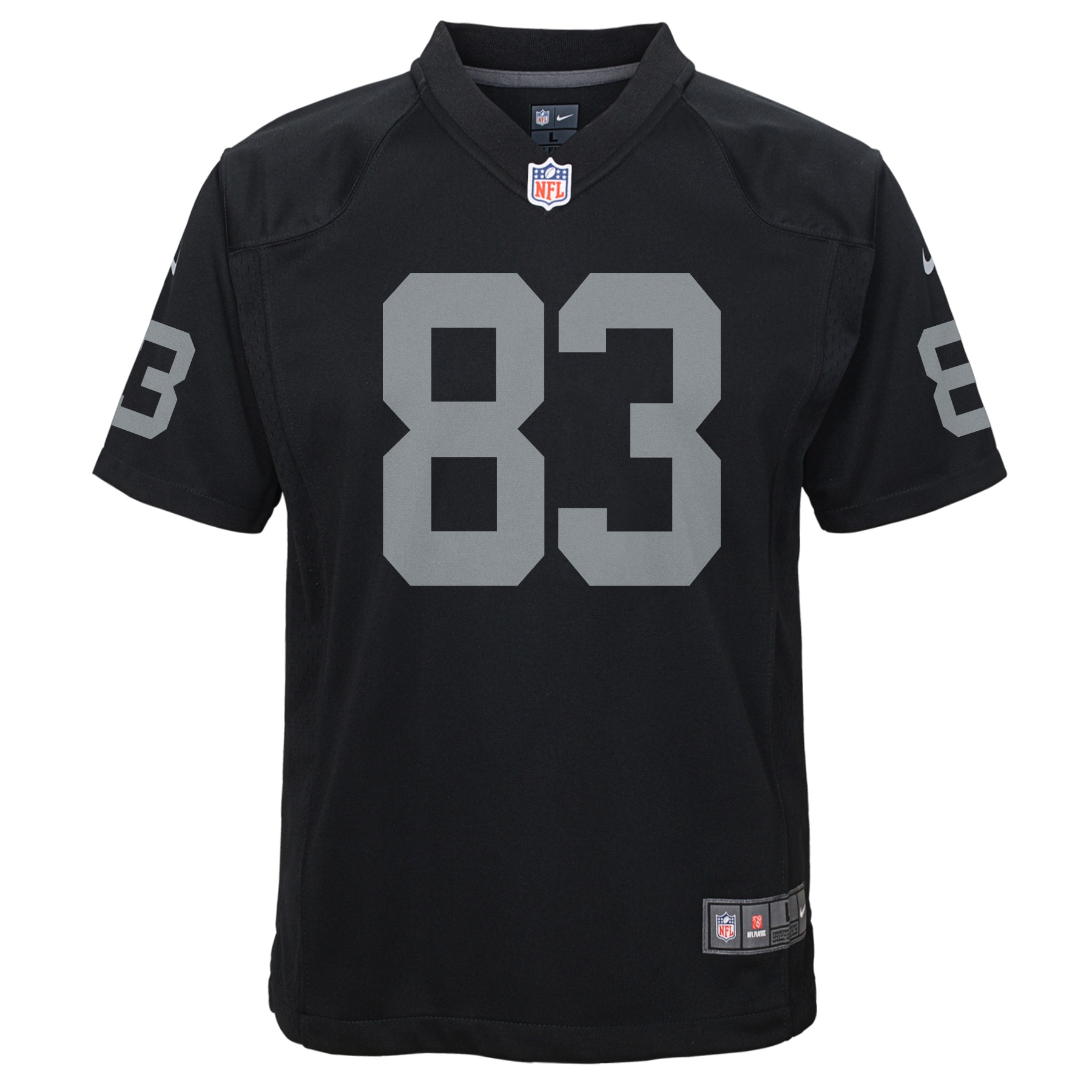 Las Vegas Raiders Darren Waller Black Game NFL Jersey Youth