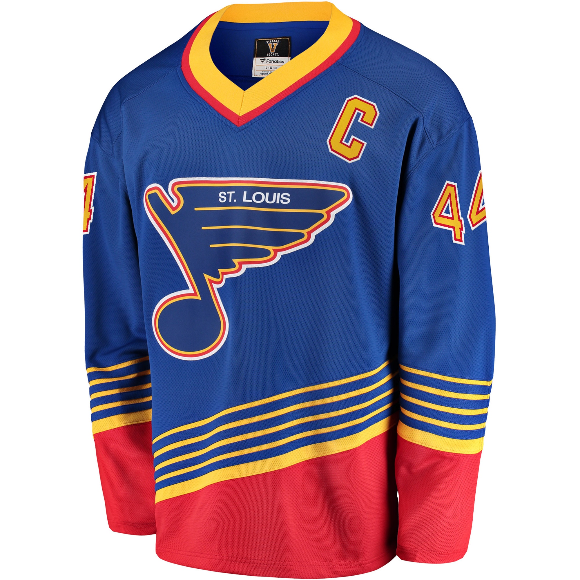 St. Louis Blues Chris Pronger Blue Breakaway Retired Player NHL Jersey Men's
