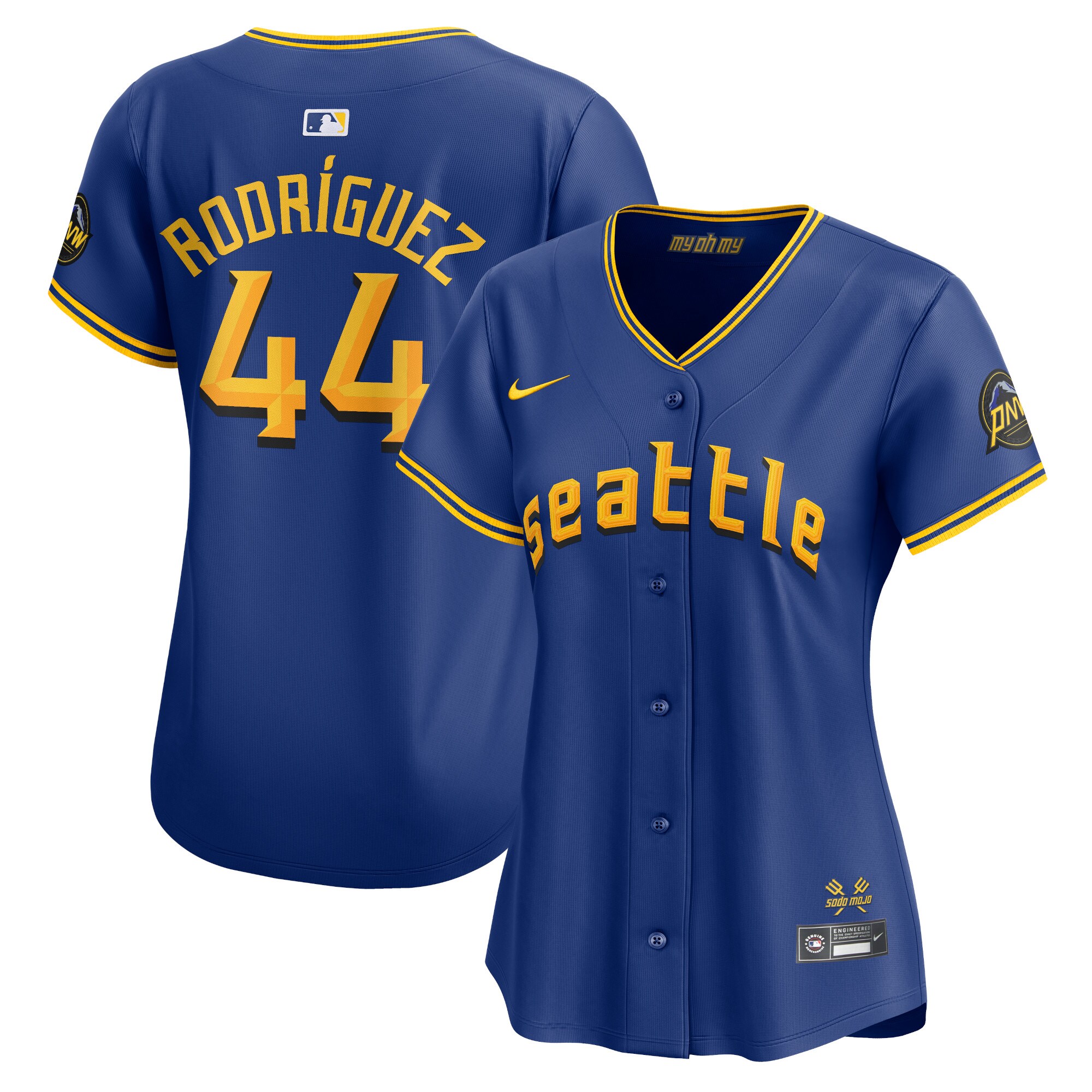 Seattle Mariners Julio Rodr?guez Royal City Connect Limited Player MLB Jersey Women's