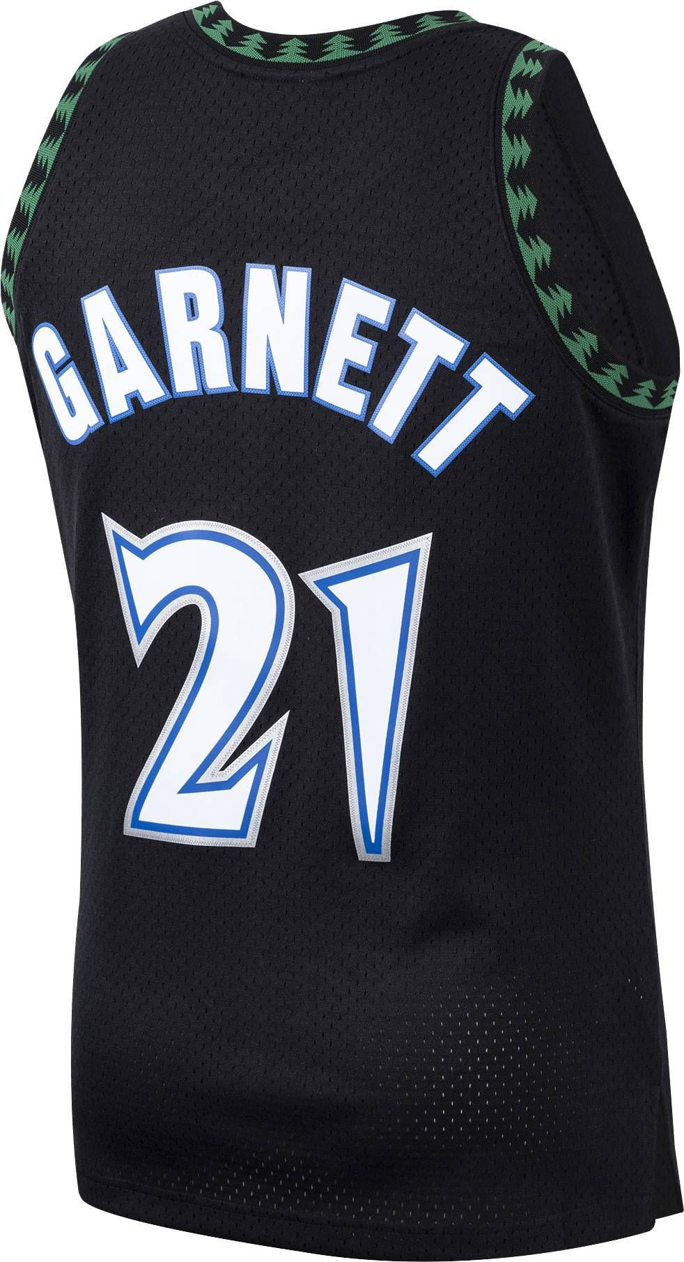 Mitchell Ness Minnesota Timberwolves Kevin Garnett 21 Swingman NBA Jersey Men's