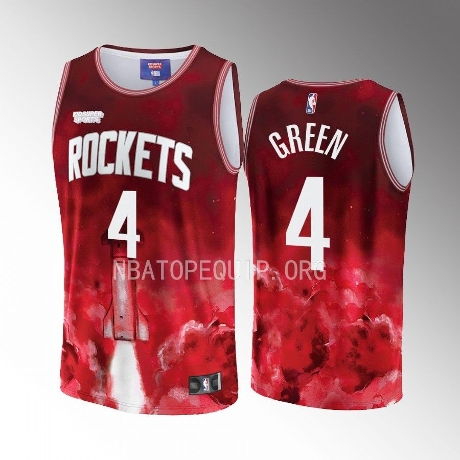 Jalen Green 4 Houston Rockets KidSuper Studio Unisex Hometown NBA Jersey Unisex