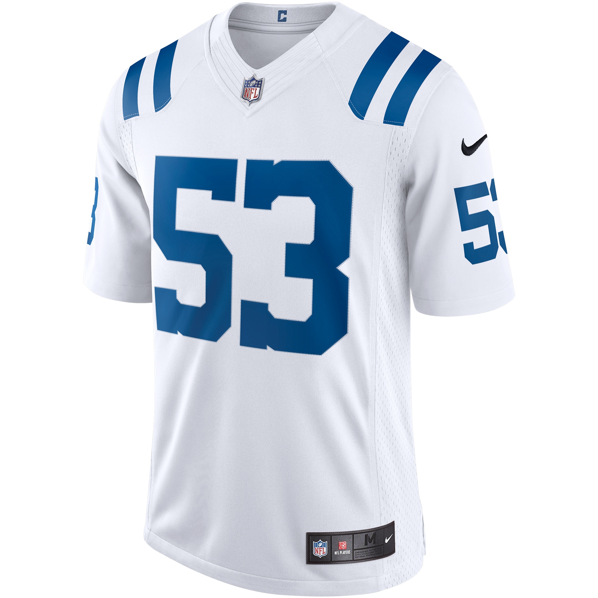 Indianapolis Colts Shaquille Leonard White Vapor Limited NFL Jersey Men's