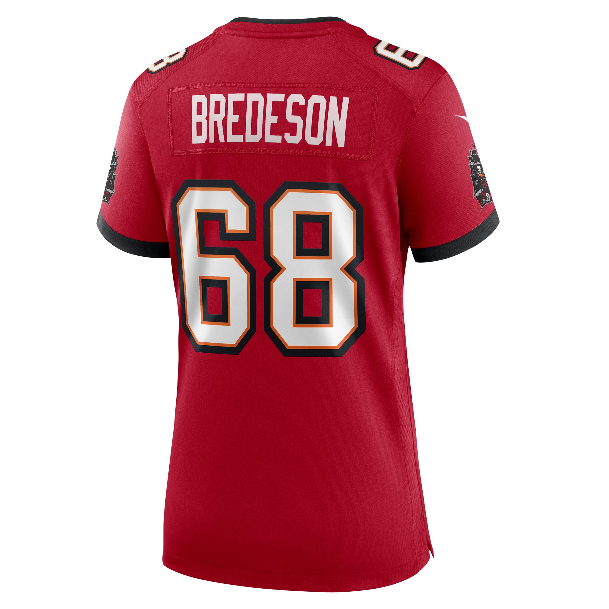 Tampa Bay Buccaneers Ben Bredeson Red Game NFL Jersey Women's