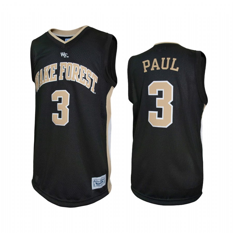Phoenix Suns Chris Paul Black College NBA Jersey Men's
