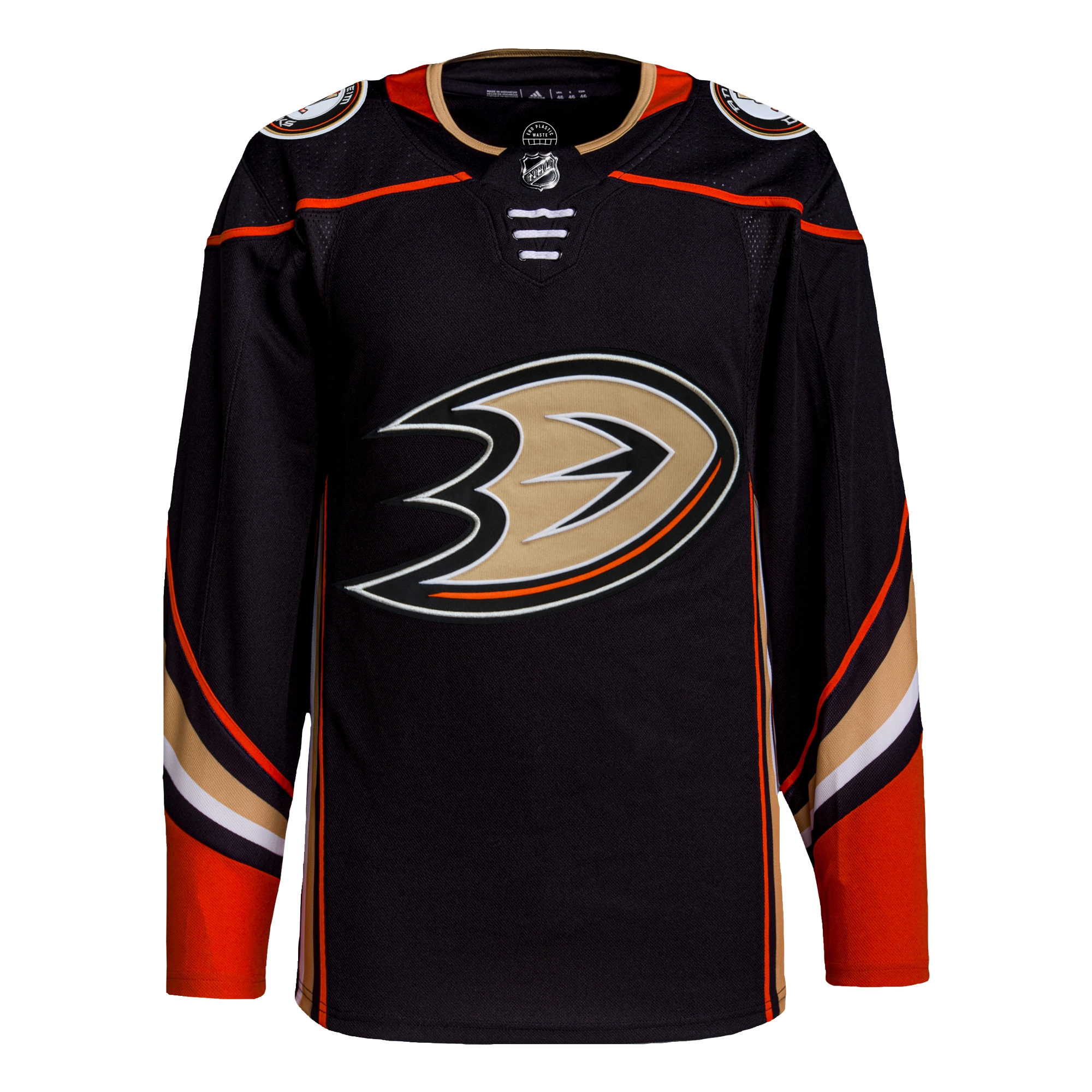 Anaheim Ducks Black Home NHL Jersey Men's