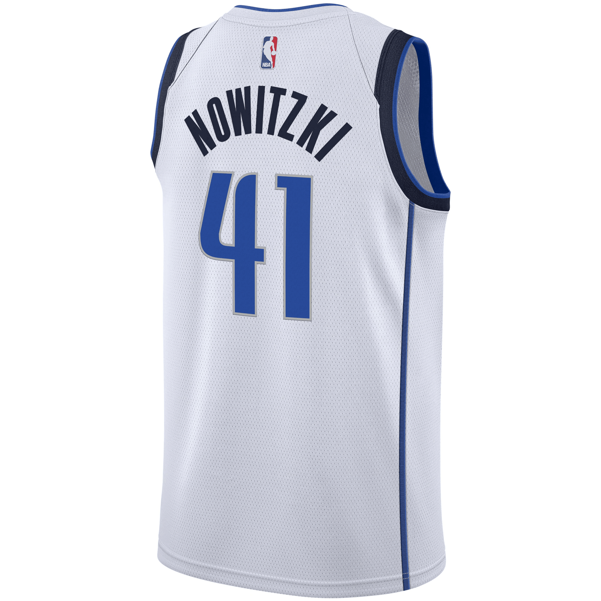 Dirk Nowitzki Dallas Mavericks Swingman Association Editio White NBA Jersey Men's