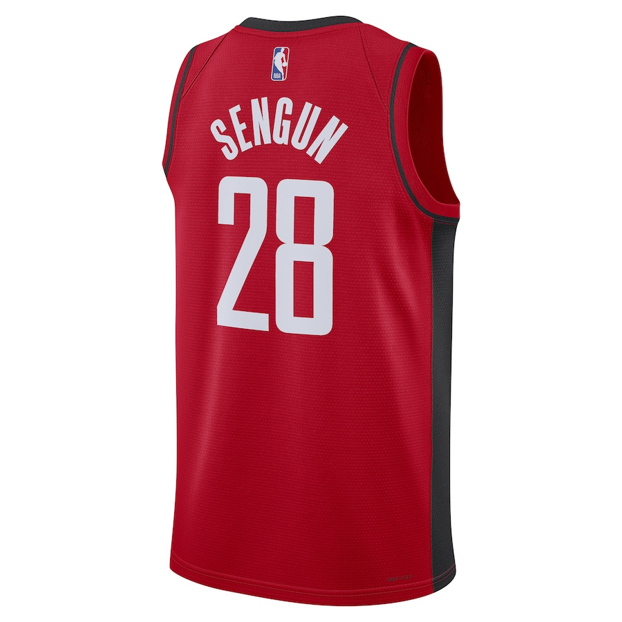 Alperen Sengun 28 Houston Rockets Unisex Swingman Icon Edition Red NBA Jersey Unisex