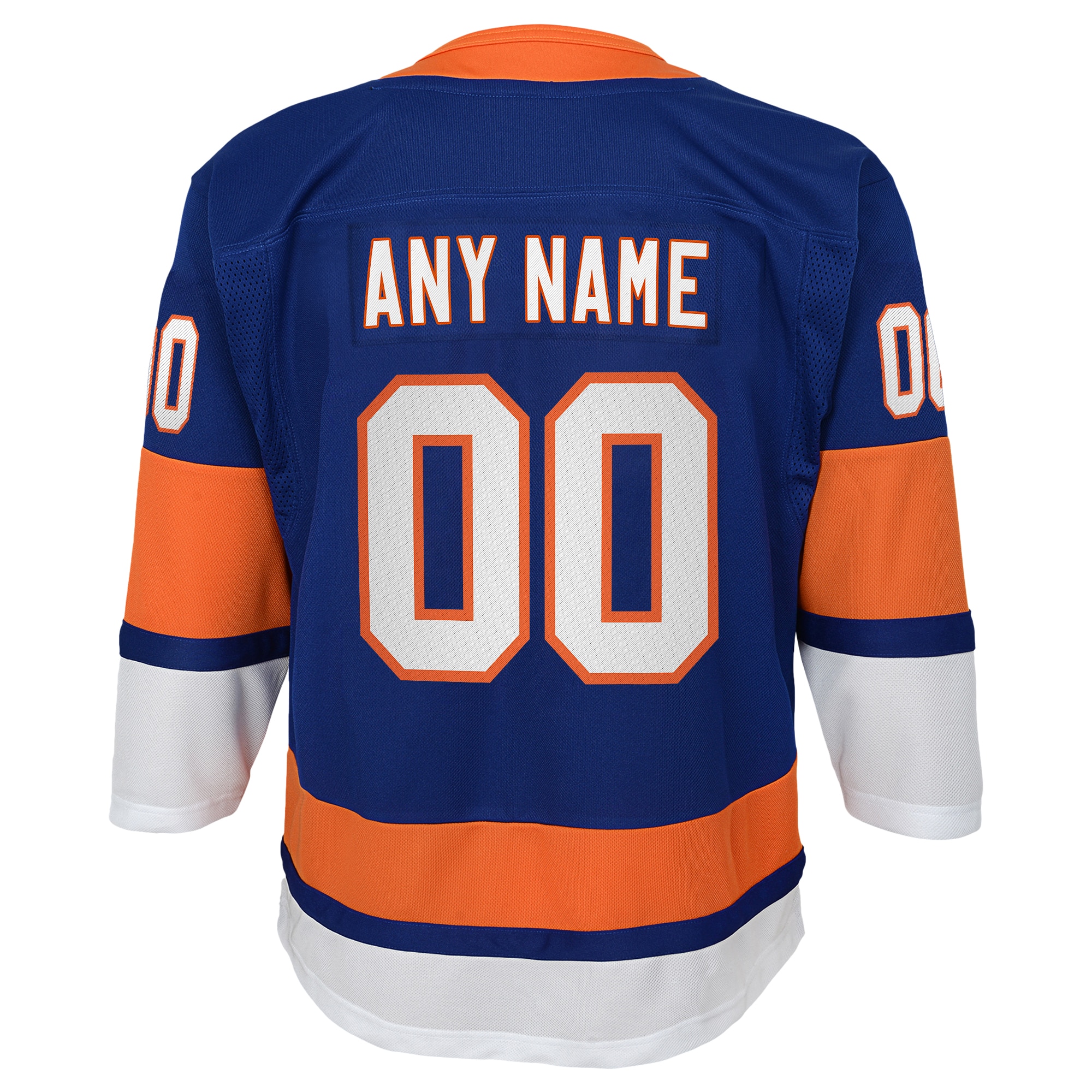 New York Islanders Blue Home Premier Custom NHL Jersey Youth
