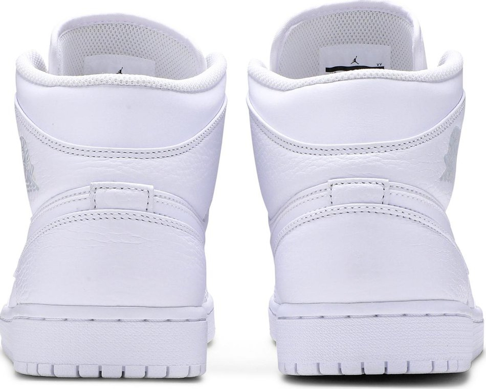 Air Jordan 1 Mid Triple White 554724-109