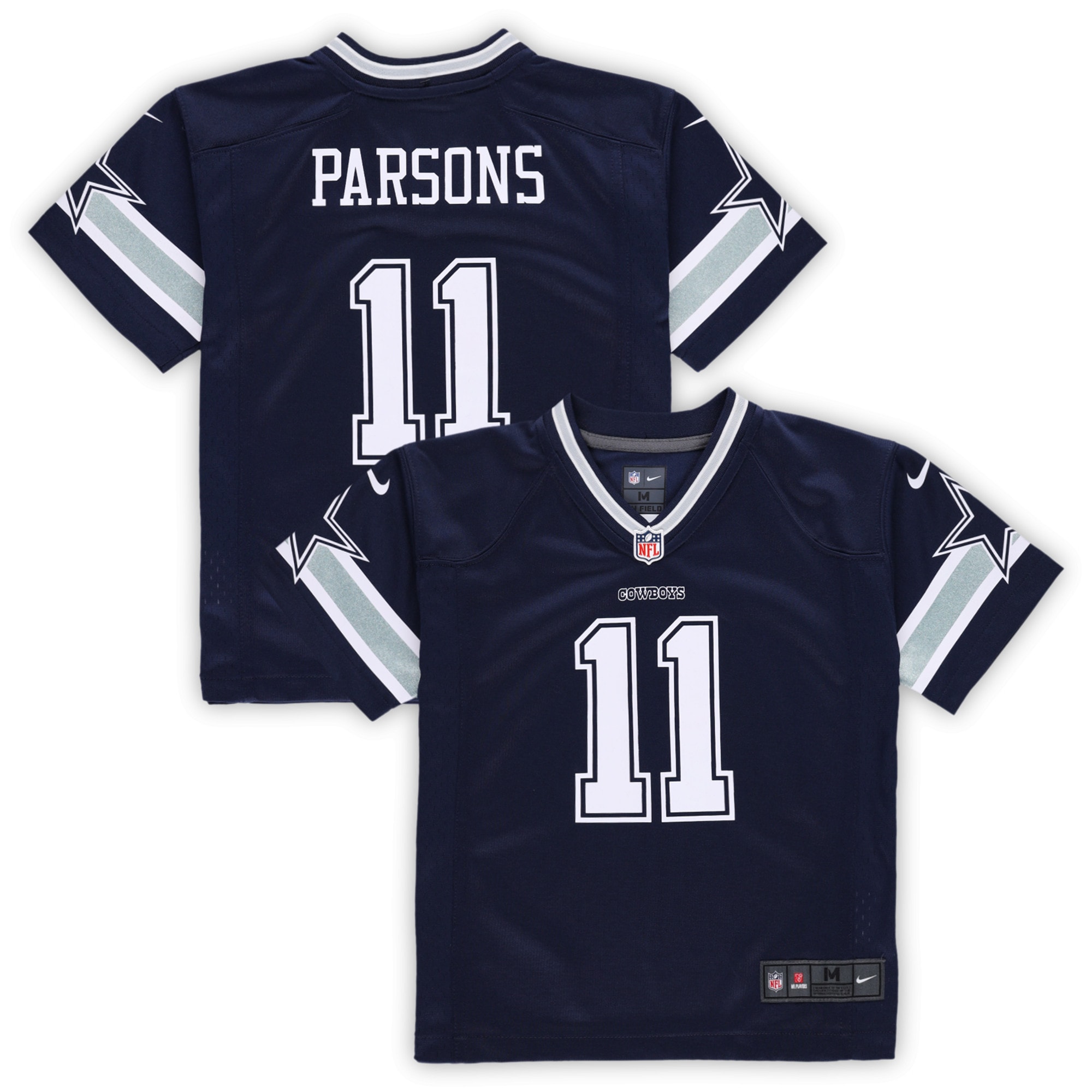 Preschool Dallas Cowboys Micah Parsons Navy Game NFL Jersey Men's