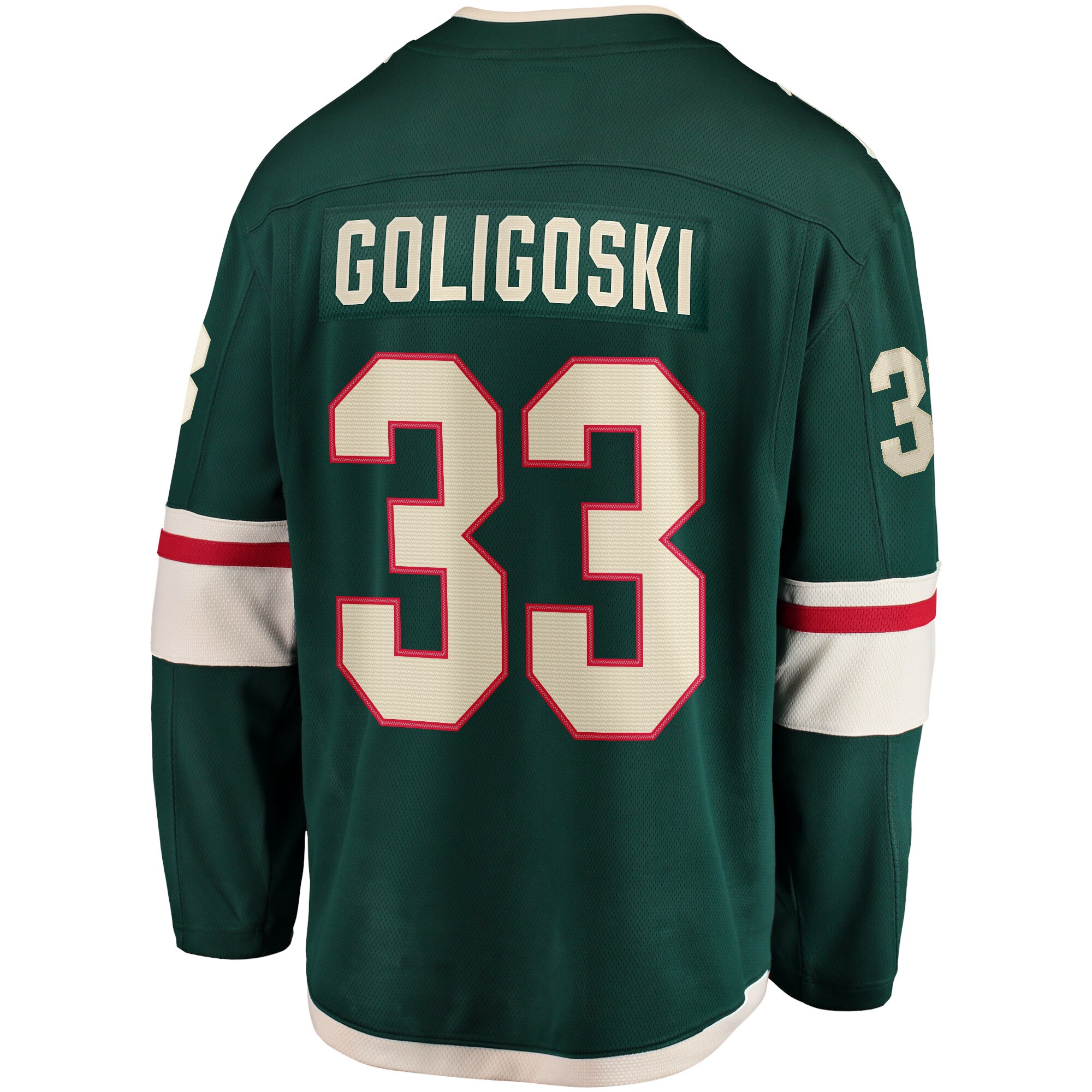 Minnesota Wild Alex Goligoski Green Home Breakaway Player NHL Jersey Men's