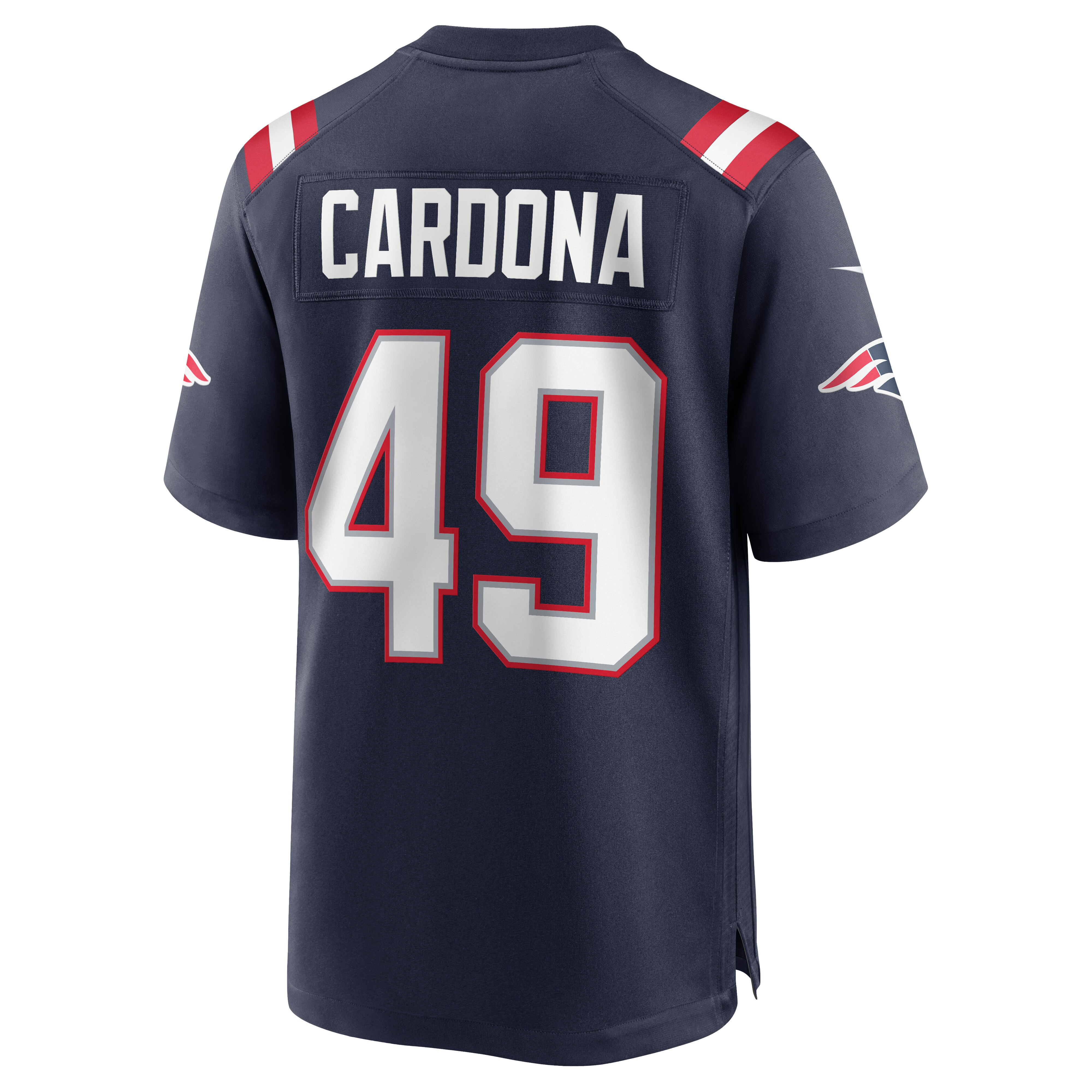 New England Patriots Joe Cardona Navy Game NFL Jersey Men's