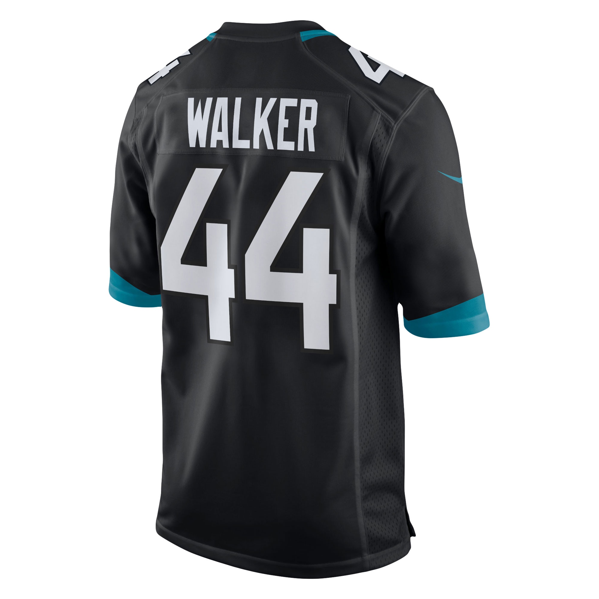 Jacksonville Jaguars Travon Walker Black Player Game NFL Jersey Men's