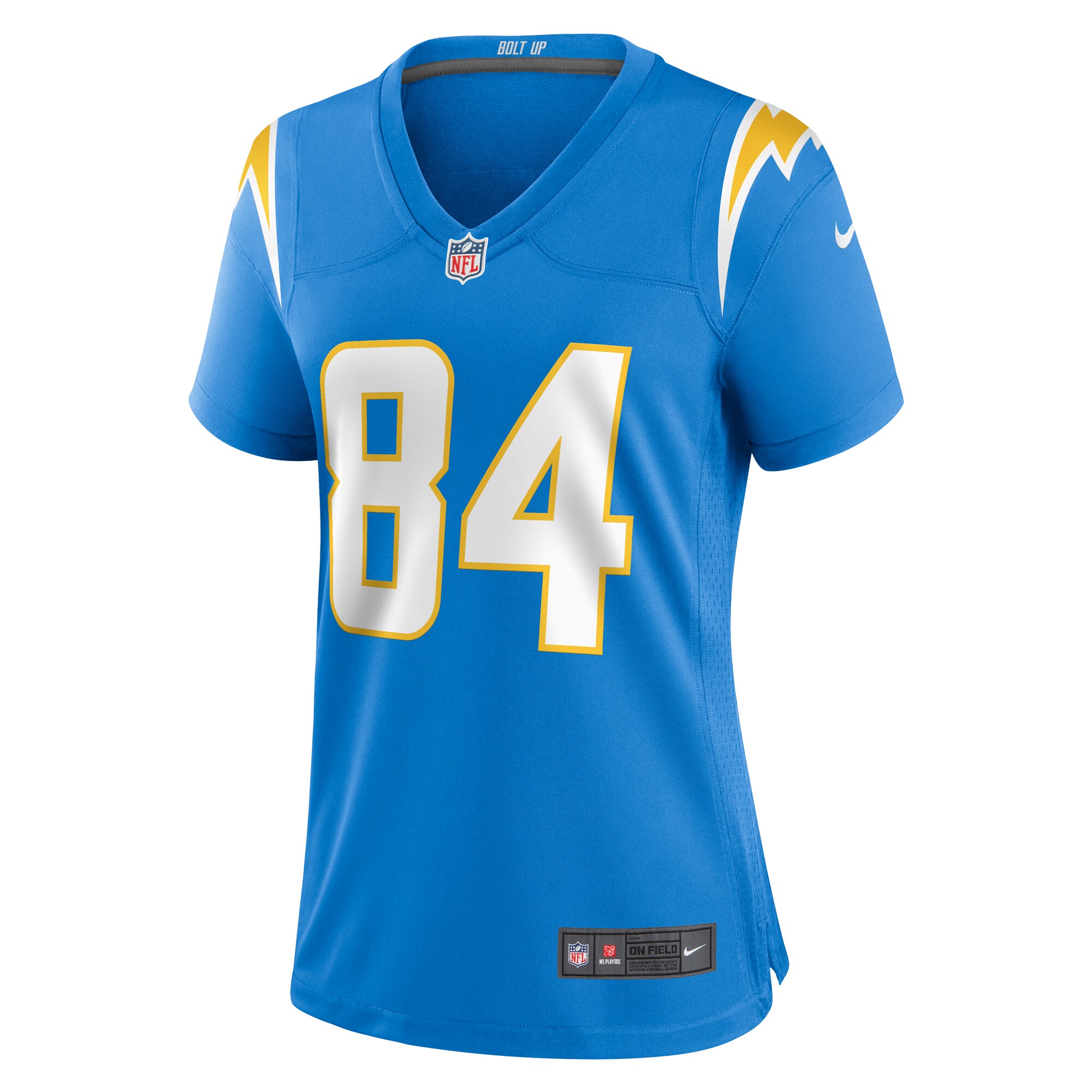 Los Angeles Chargers Stone Smartt Powder Blue Team Game NFL Jersey Women's
