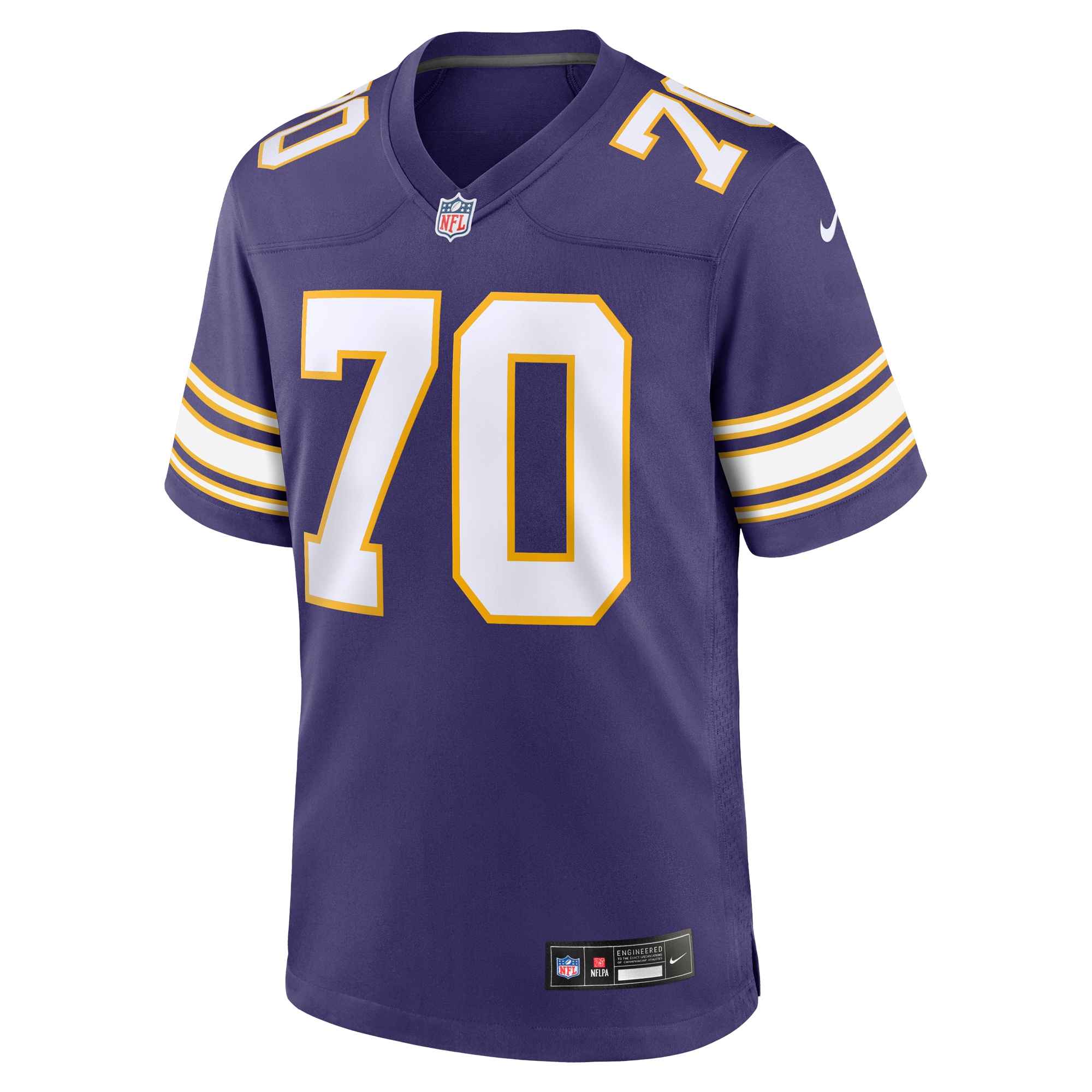 Minnesota Vikings Jim Marshall Purple Classic Retired Player NFL Jersey Men's