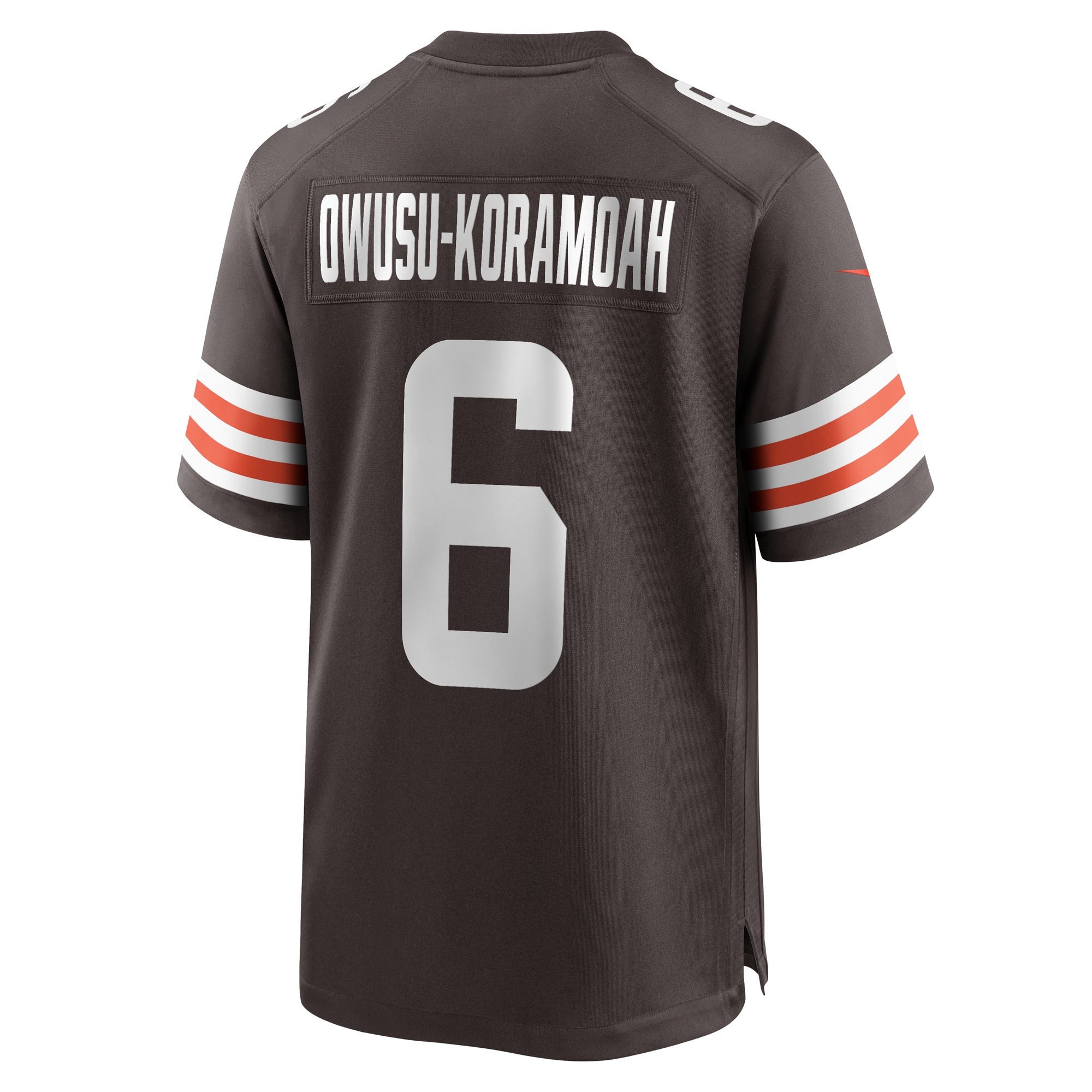 Cleveland Browns Jeremiah Owusu-Koramoah Brown Team Game NFL Jersey Men's