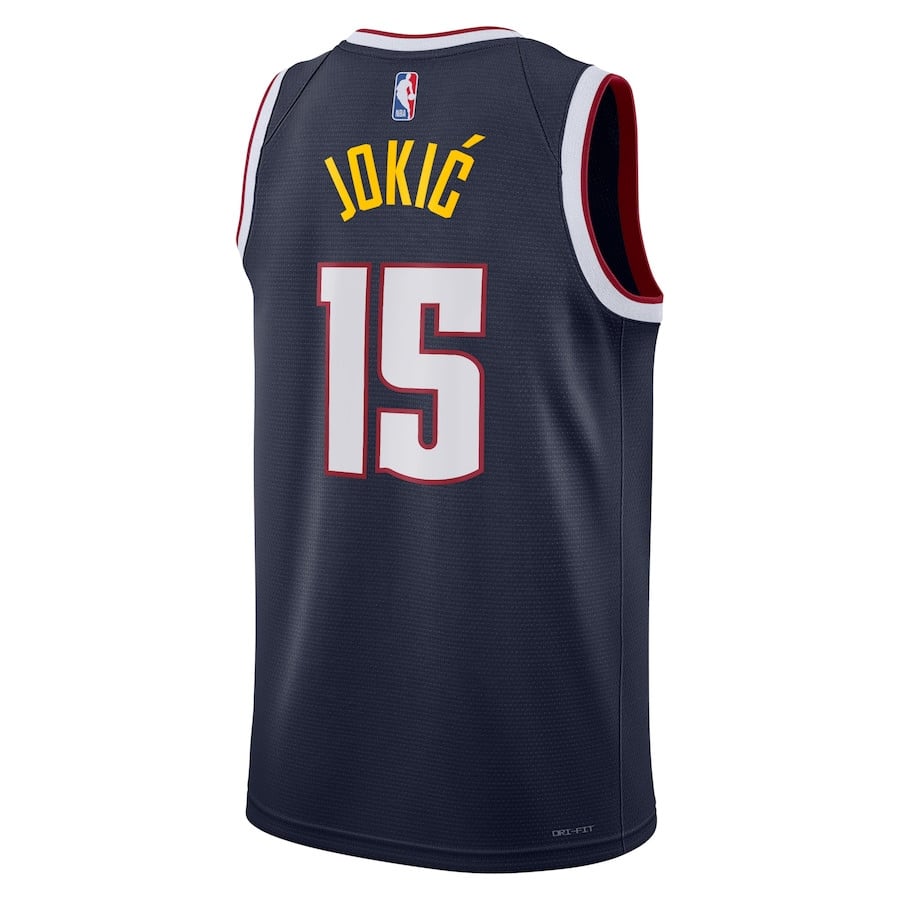 Nikola Joki? 15 Denver Nuggets Unisex Swingman Icon Edition Navy NBA Jersey Unisex
