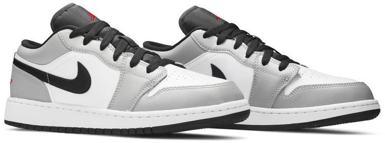 Air Jordan 1 Low GS Light Smoke Grey 553560-030