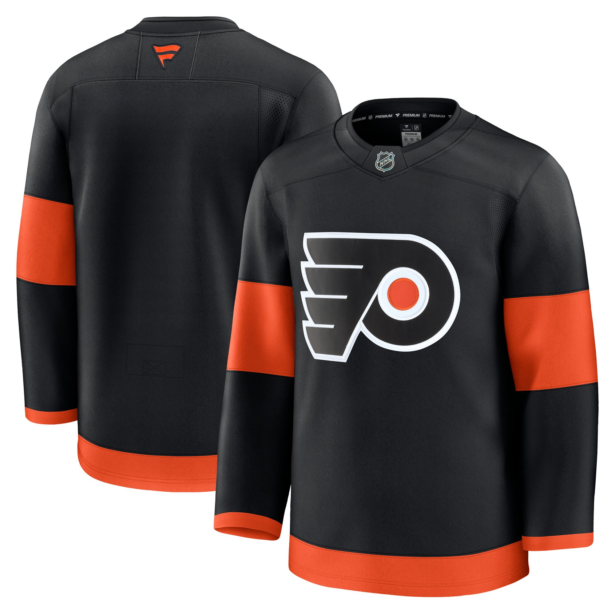 Philadelphia Flyers Black Alternate Premium NHL Jersey Men's