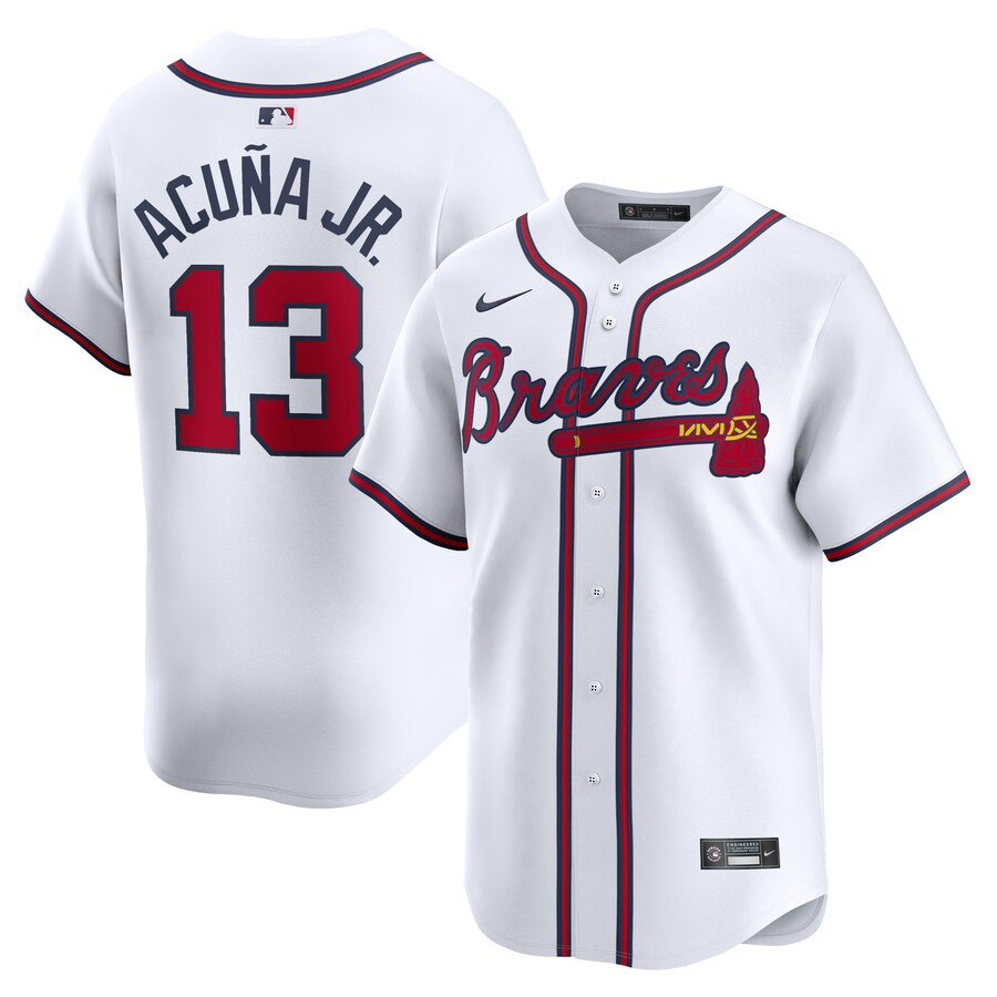 Ronald Acuña Jr. Atlanta Braves Home Limited Player Jersey White