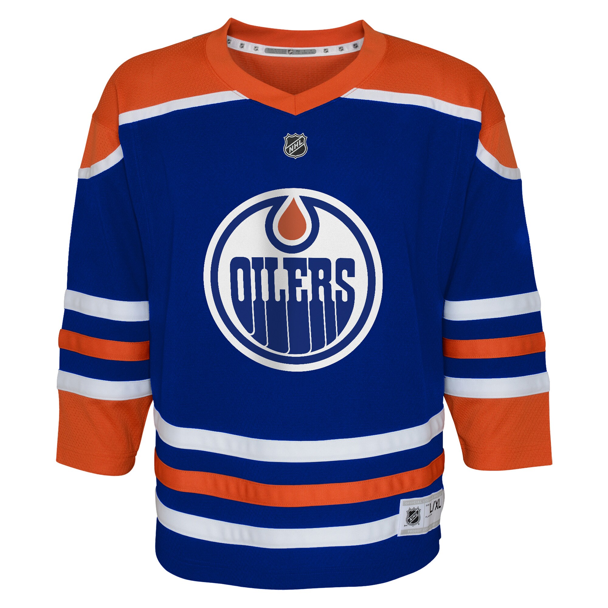 Infant Edmonton Oilers Royal Home NHL Jersey Men's