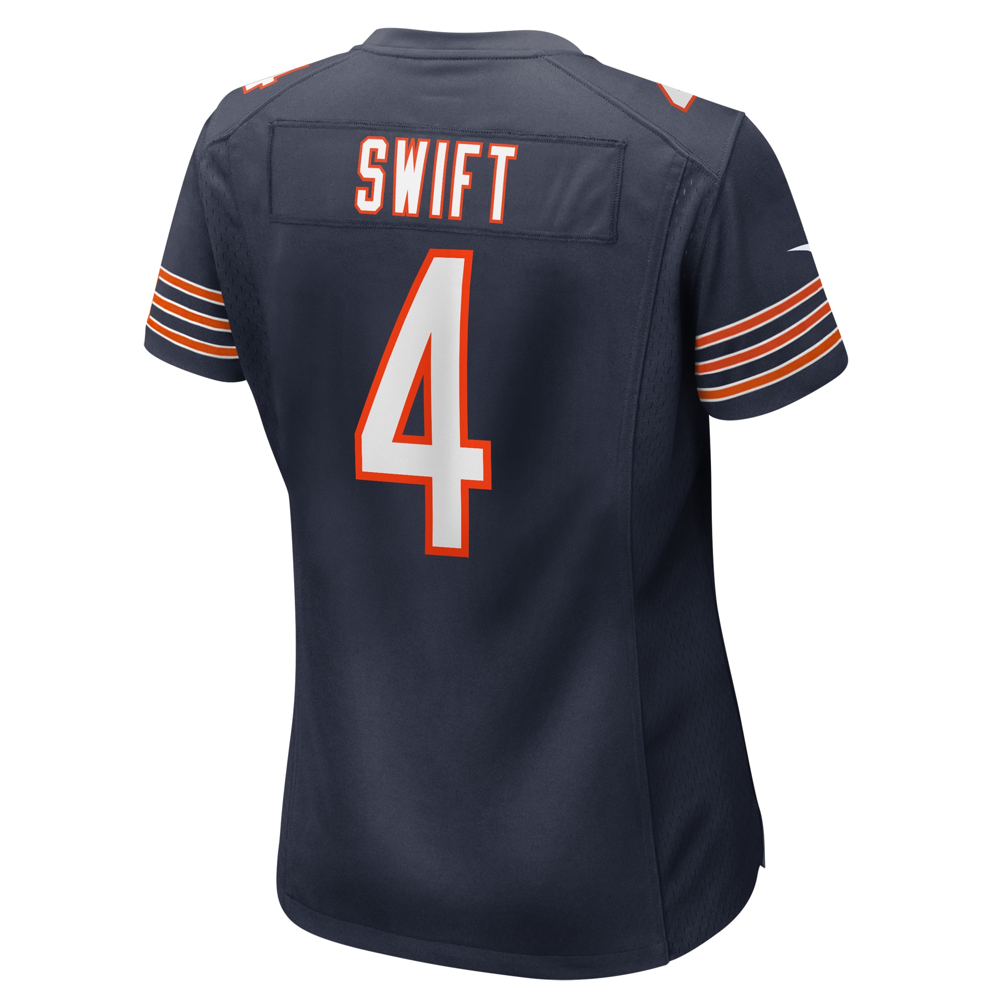 Chicago Bears D'Andre Swift Navy Game NFL Jersey Women's