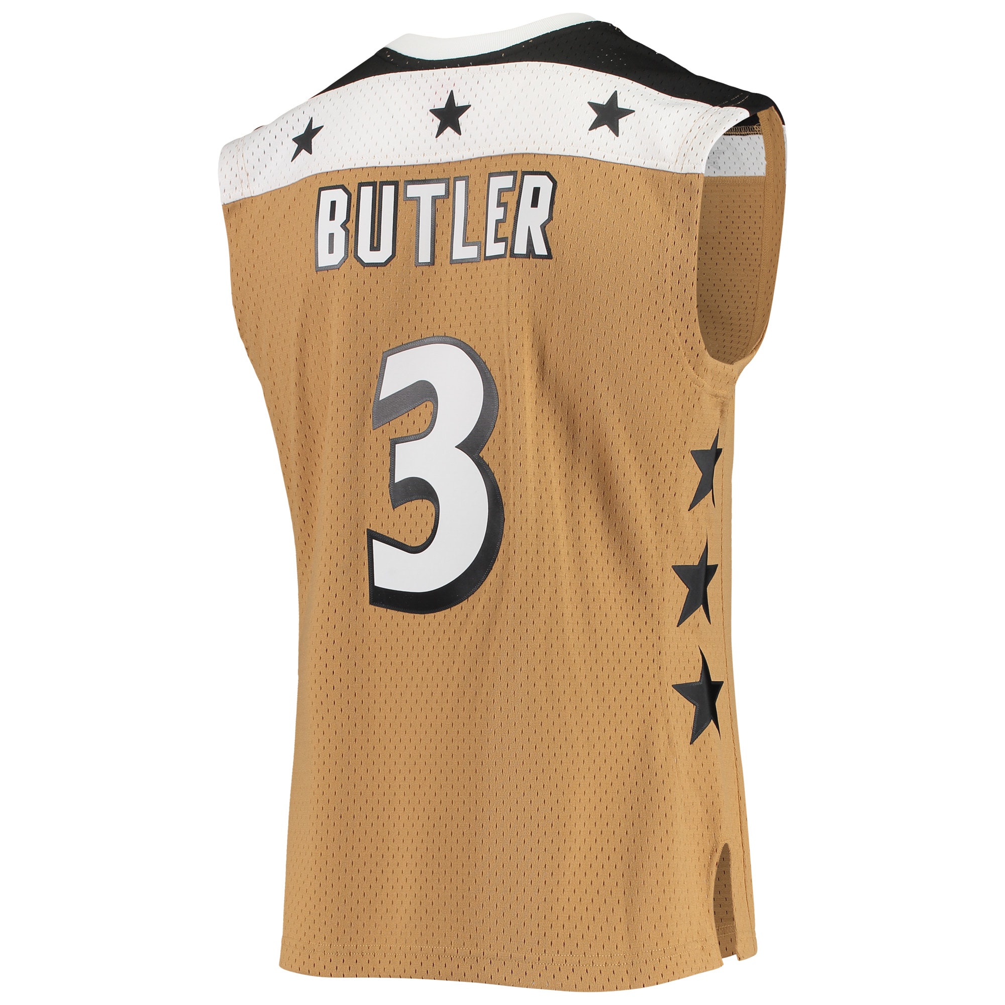 Mitchell Ness Caron Butler Gold Washington Wizards 2007-08 Hardwood Classics Swingman NBA Jersey Men's