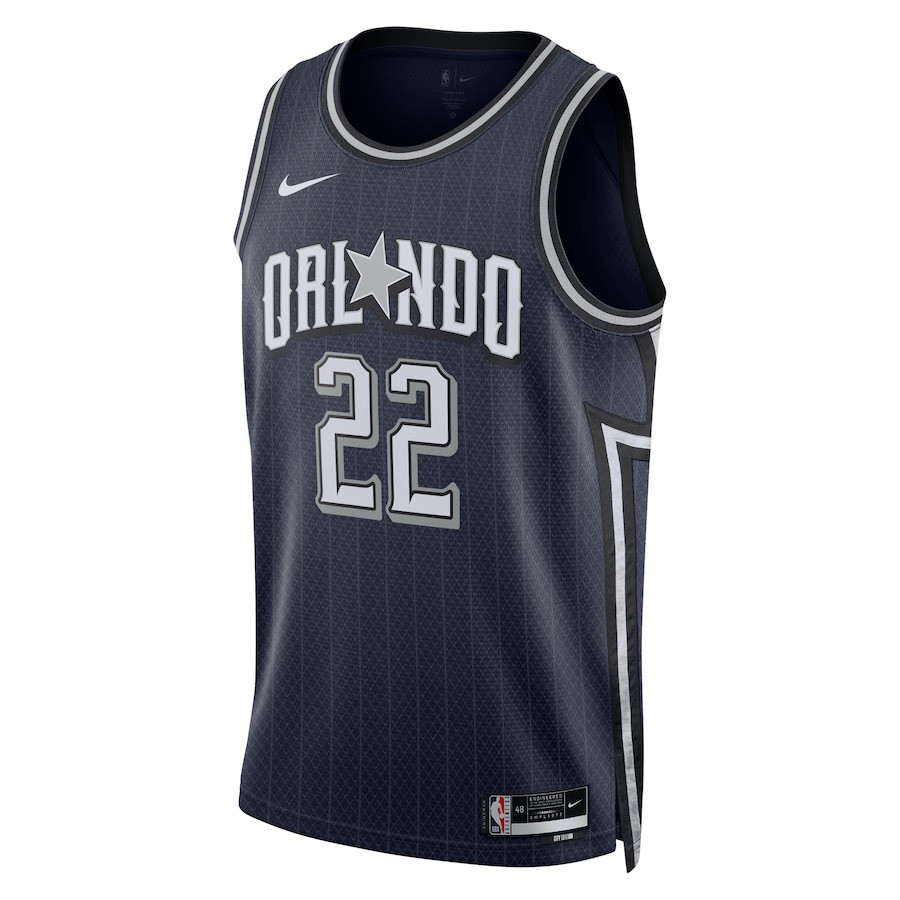 Franz Wagner 22 Orlando Magicc 2023/24 City Edition Swingman Navy NBA Jersey Men's