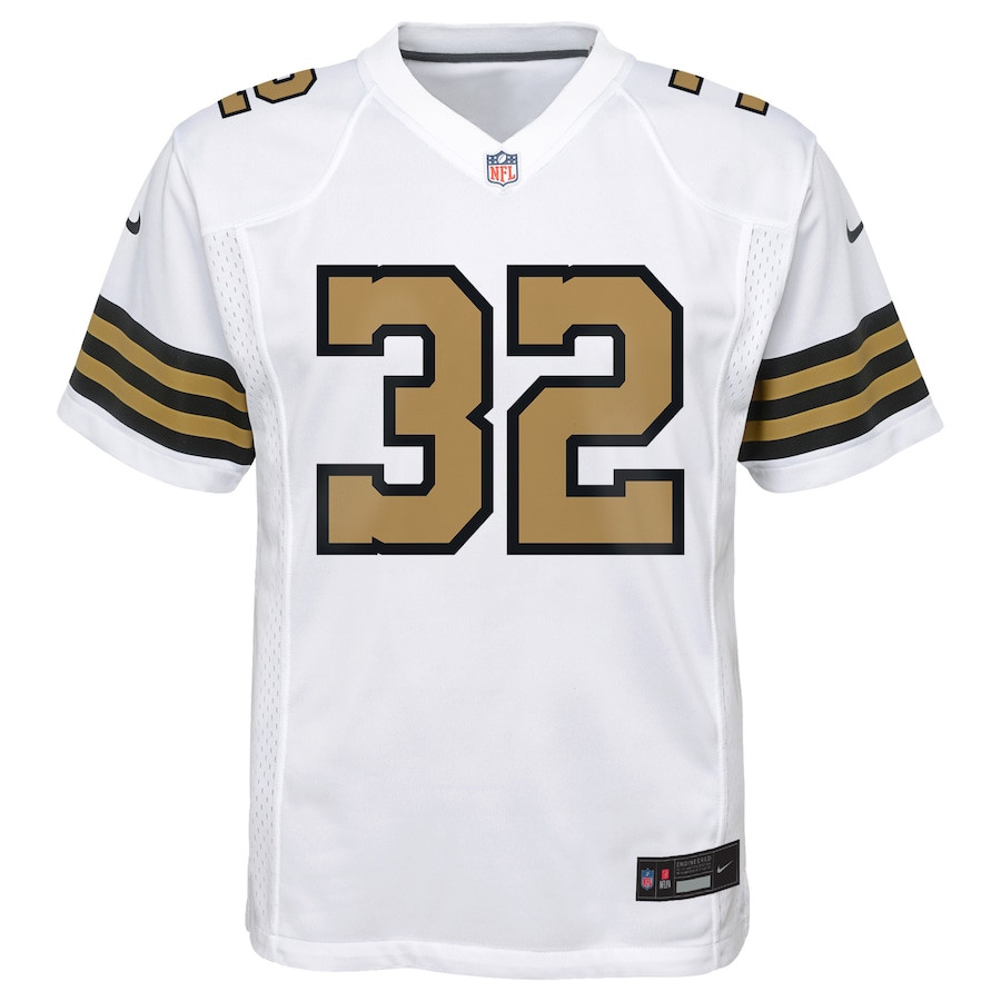 Tyrann Mathieu 32 New Orleans Saints Game White NFL Jersey Youth