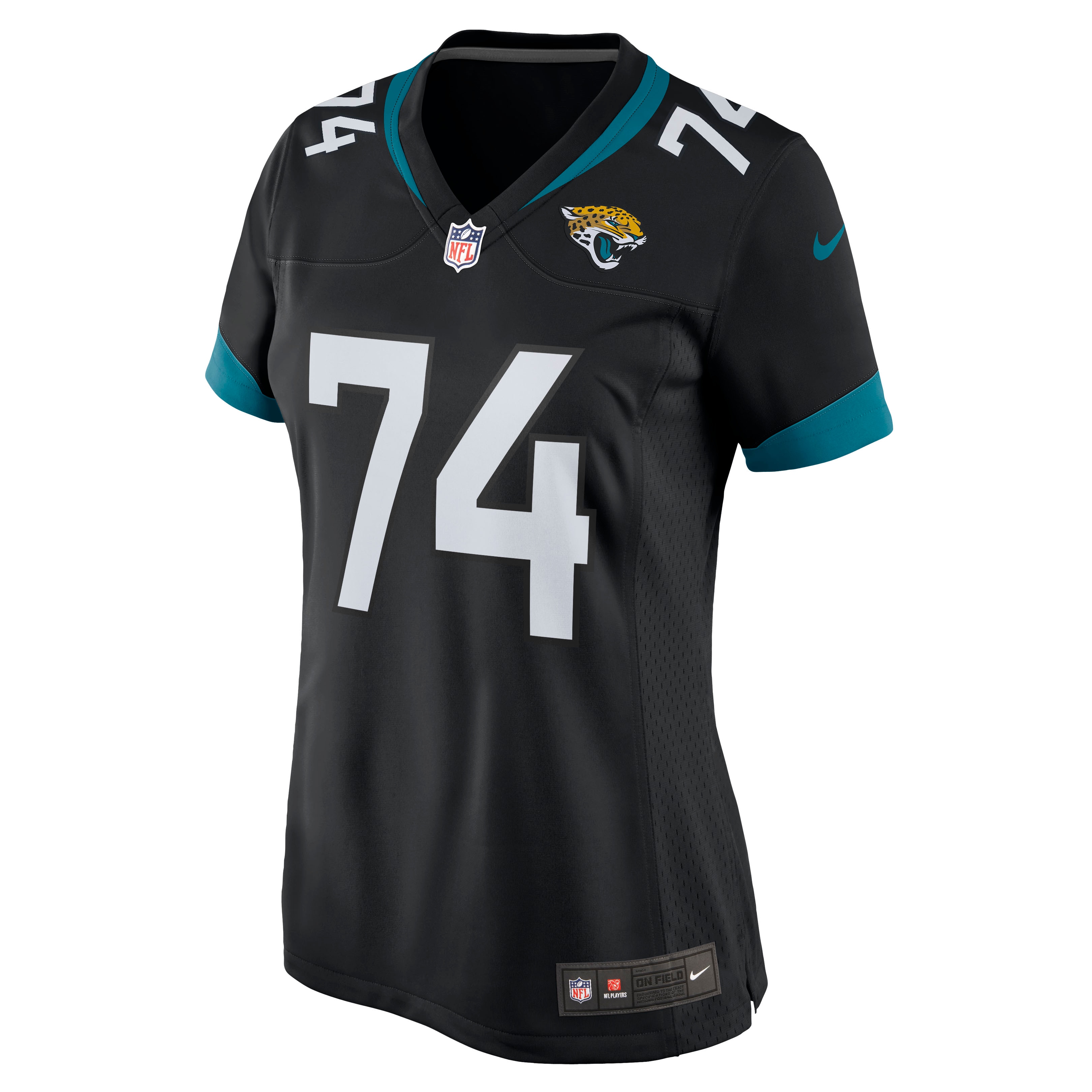 Jacksonville Jaguars Cam Robinson Black Game NFL Jersey Women's