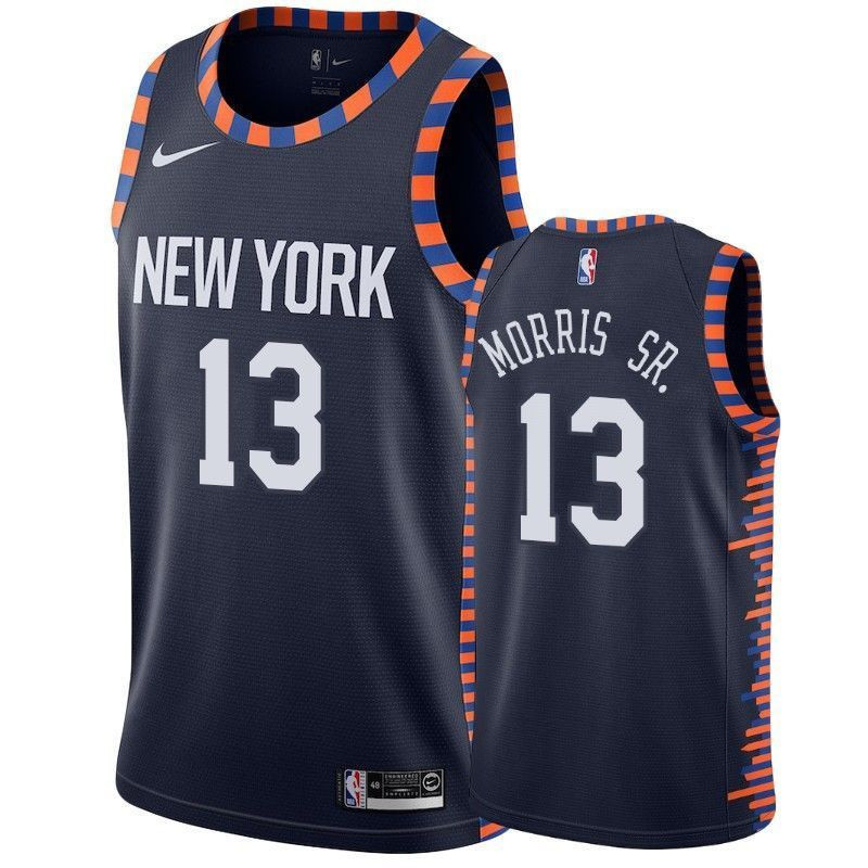 New York Knicks Marcus Morris Sr. 13 City NBA Jersey Men's