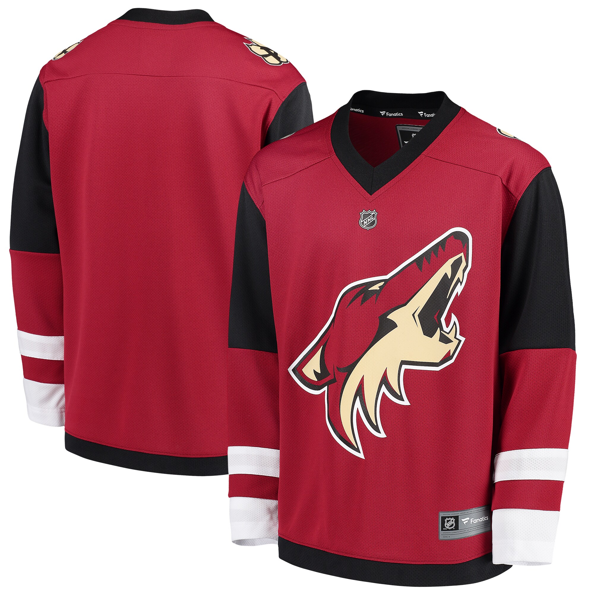 Arizona Coyotes Red Home Blank NHL Jersey Youth