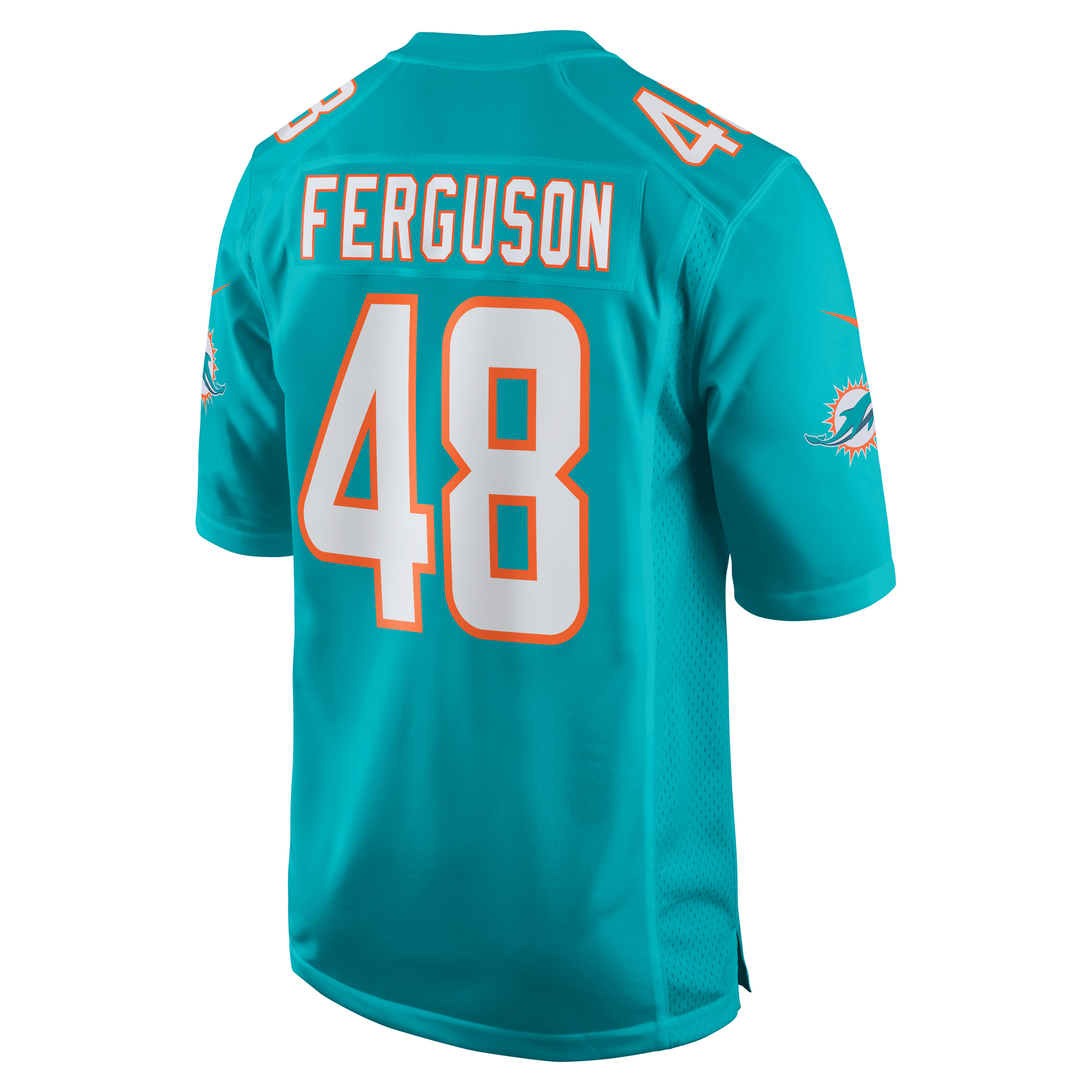 Miami Dolphins Blake Ferguson Aqua Game NFL Jersey Men's