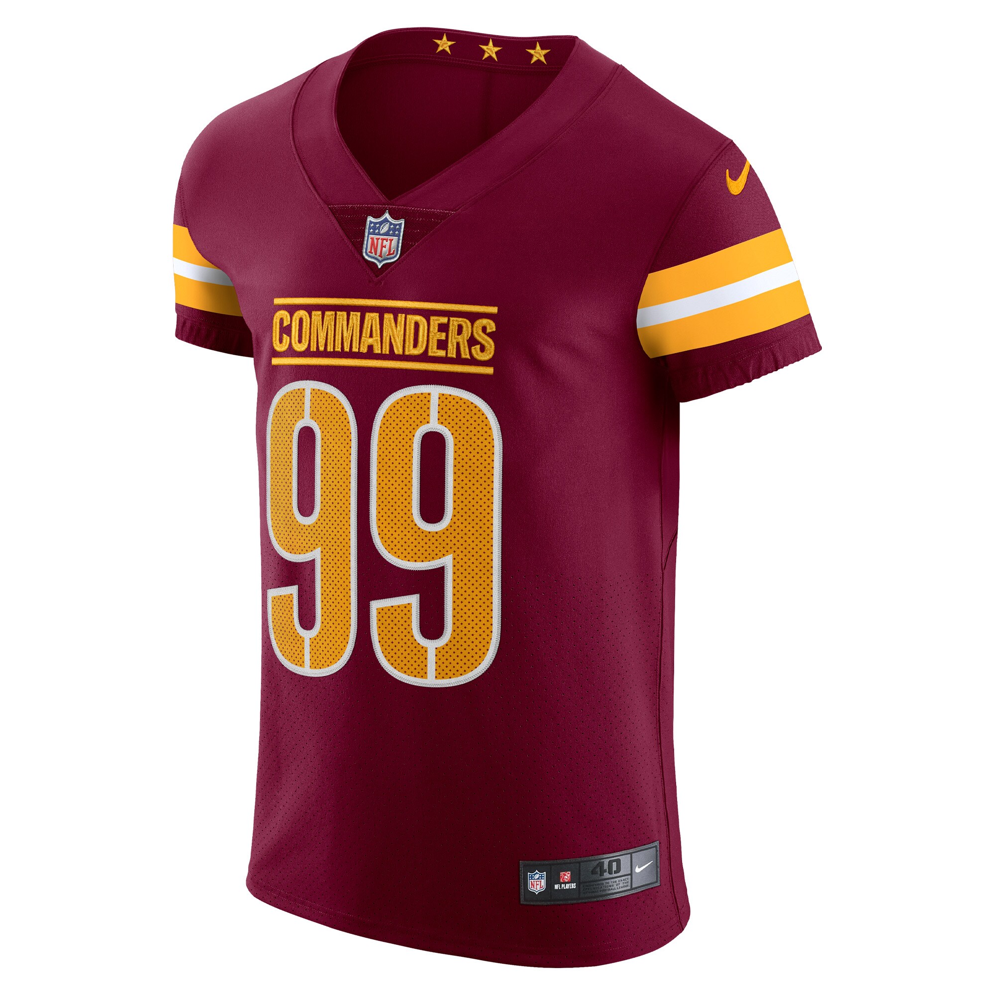 Washington Commanders Chase Young Burgundy Vapor Elite NFL Jersey Men's