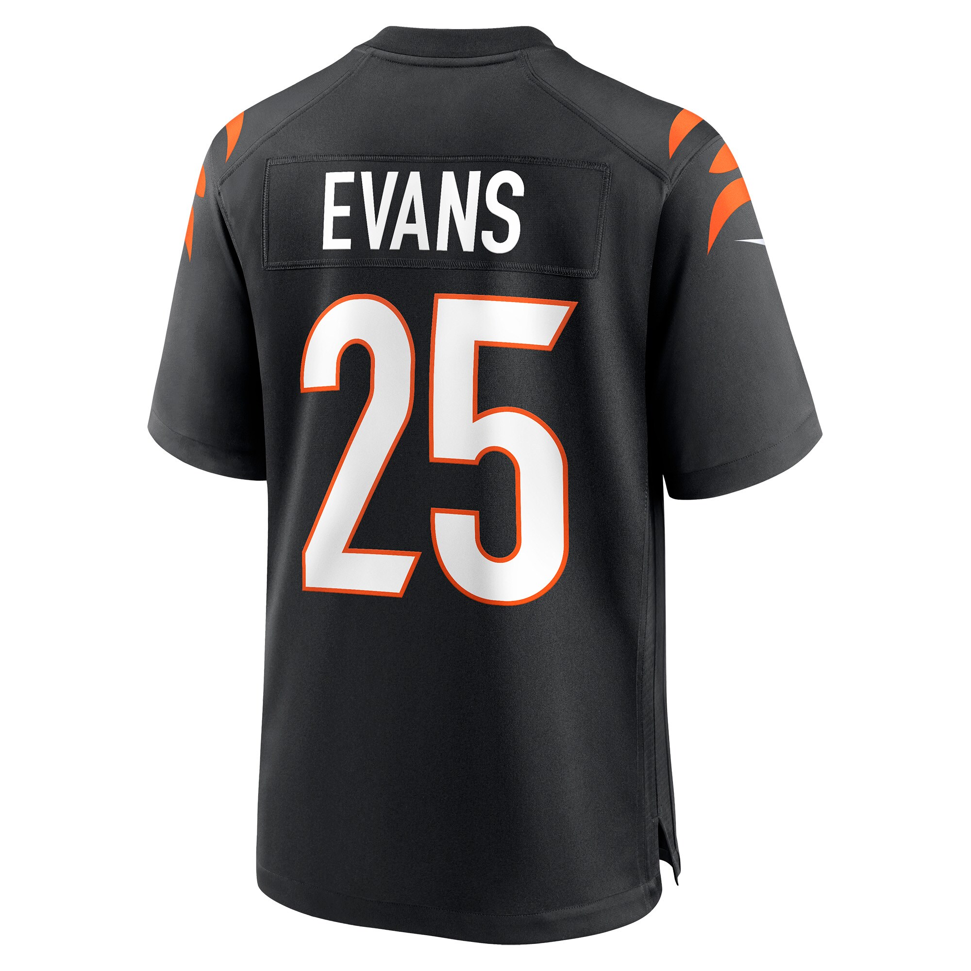 Cincinnati Bengals Chris Evans Black Game NFL Jersey Men's
