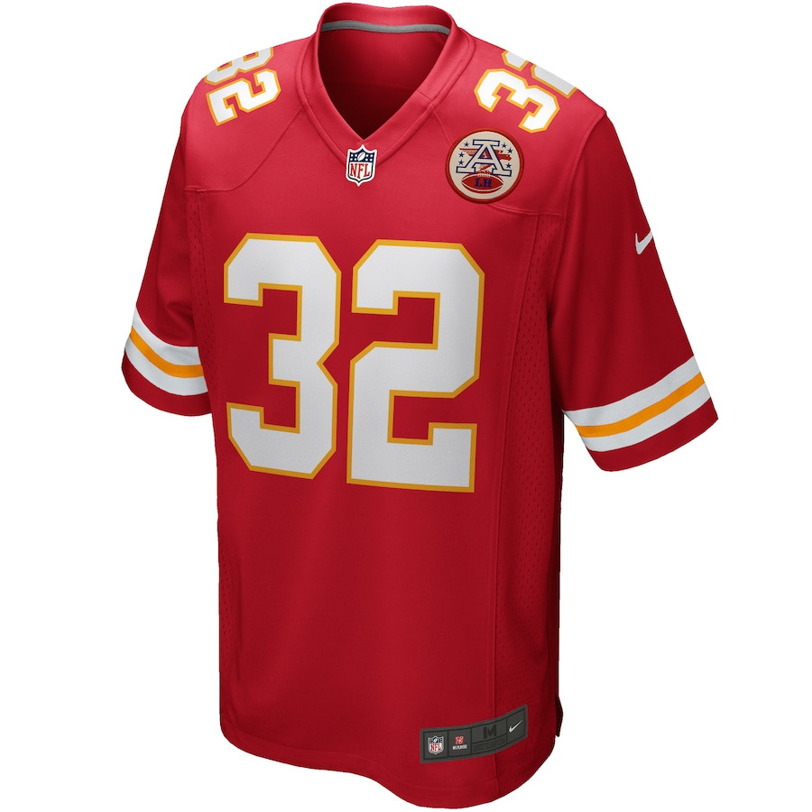 Marcus Allen 32 Kansas City Chiefs Game Retired Red NFL Jersey Men's
