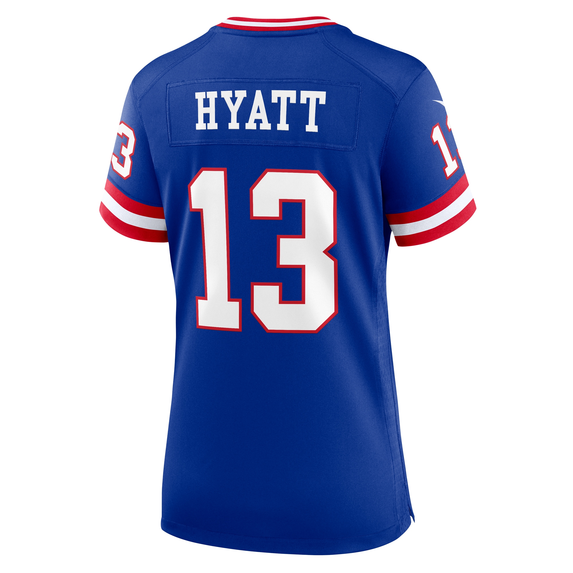 New York Giants Jalin Hyatt Royal Team Game NFL Jersey Women's