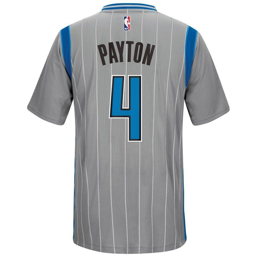 Elfrid Payton Orlando Magicc Pride Swingman Climacool Gray NBA Jersey Men's
