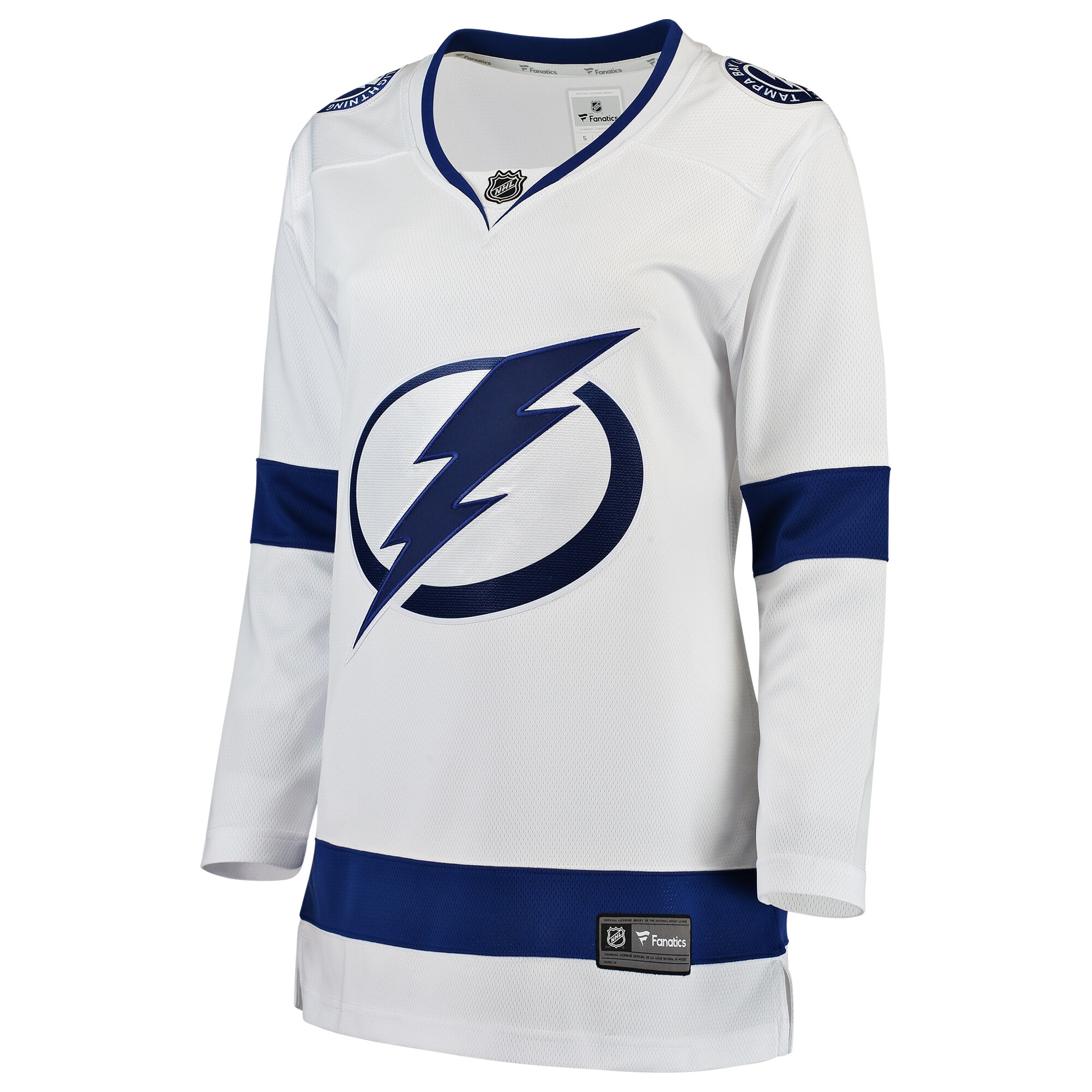 Tampa Bay Lightning White Away Breakaway NHL Jersey Women's