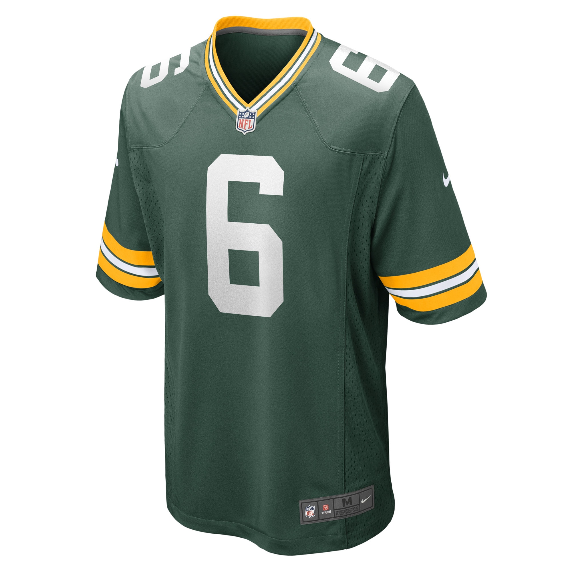 Green Bay Packers Dallin Leavitt Green Game Player NFL Jersey Men's