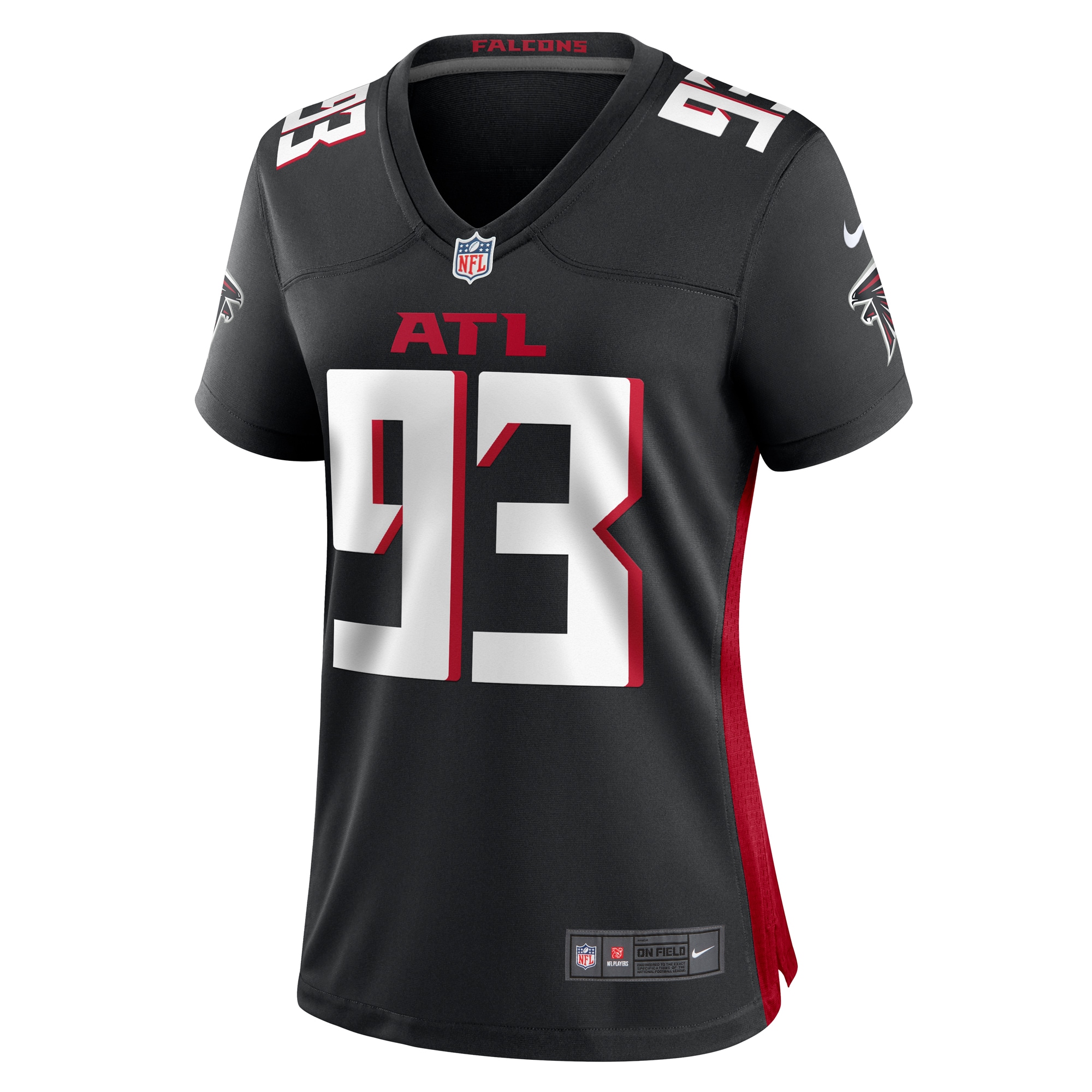Atlanta Falcons Kentavius Street Black Game NFL Jersey Women's