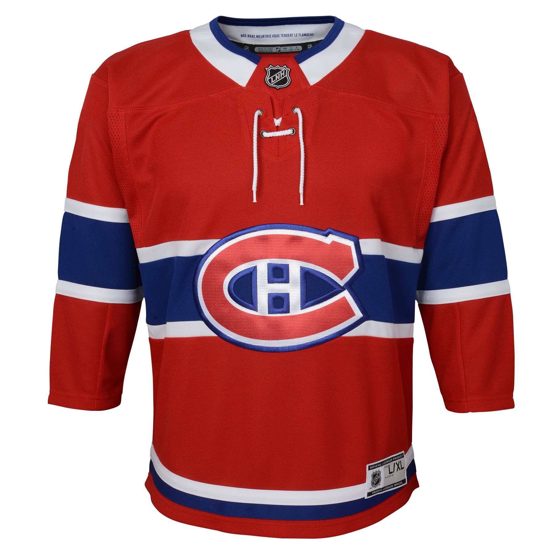 Montreal Canadiens Red Home Premier NHL Jersey Youth