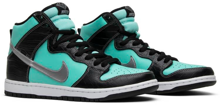 Diamond Supply Co. x Dunk High Premium SB Tiffany 653599-400