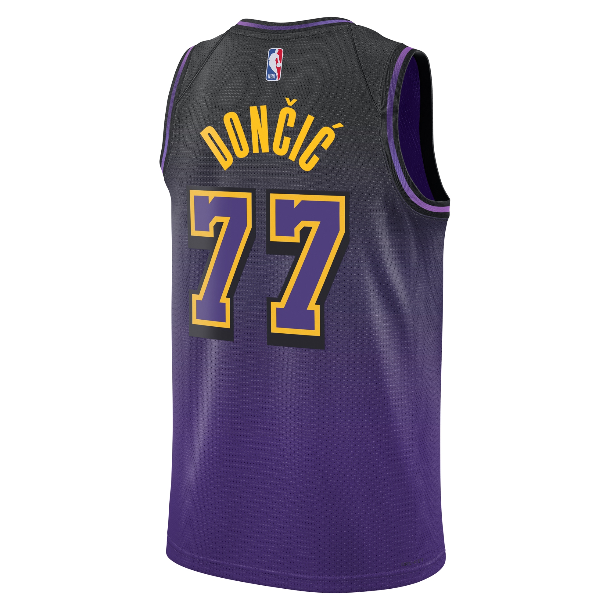 Los Angeles Lakers City Edition Swingman 2024 Purple Luka Don?i Unisex NBA Jersey Unisex