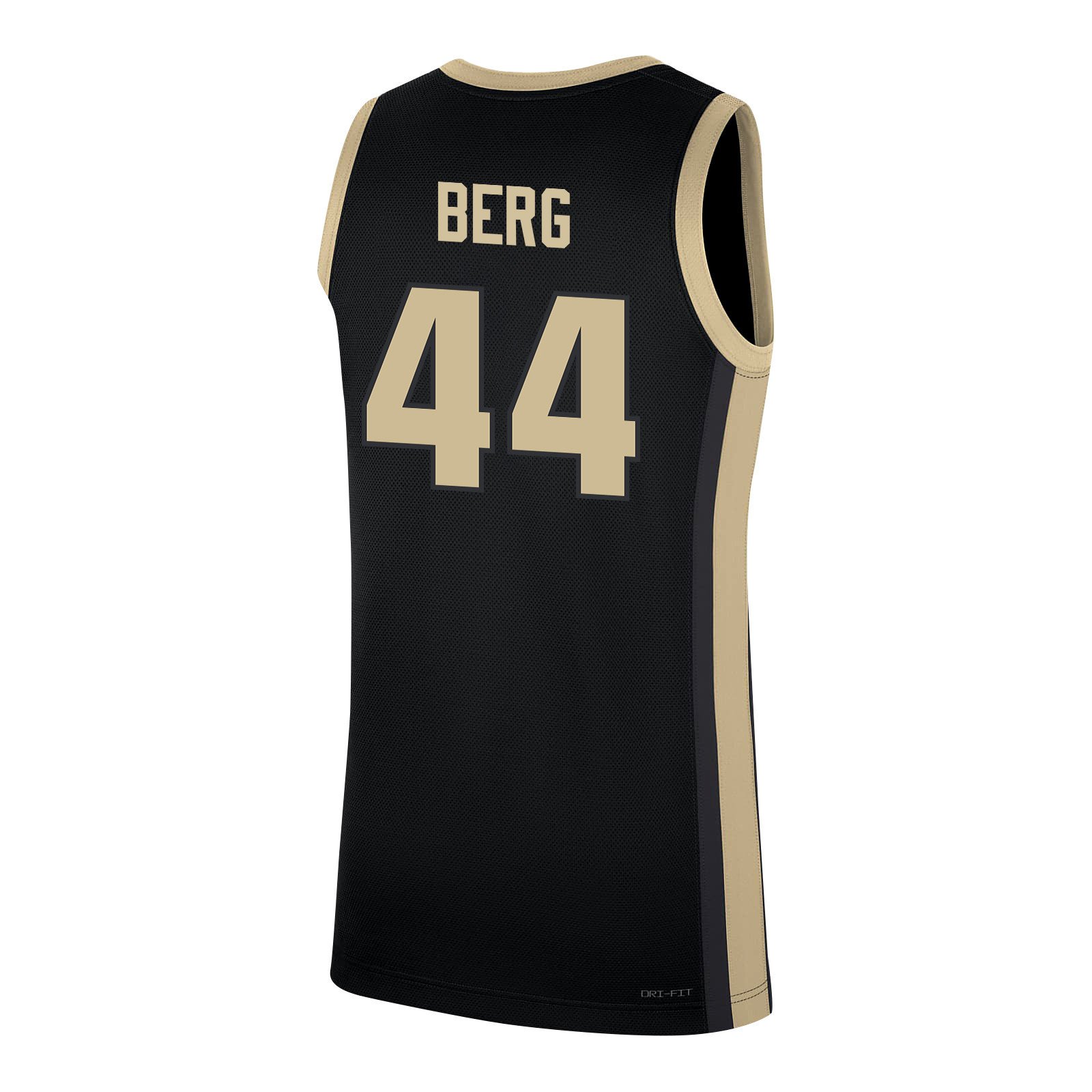 Will Berg 44 Purdue Boilermakers 2024 Black Unisex NCAA Jersey Unisex