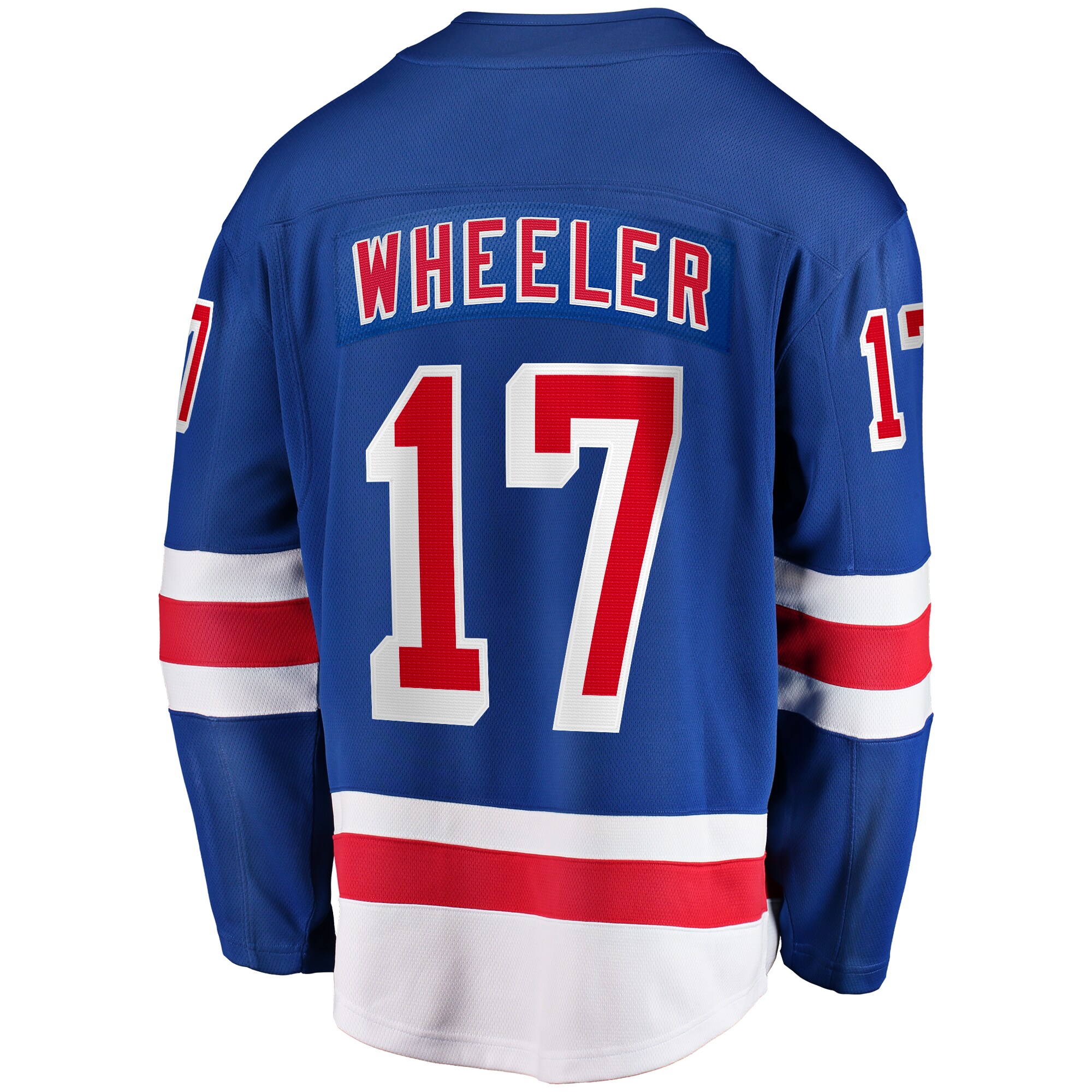 New York Rangers Blake Wheeler Blue Home Breakaway Player NHL Jersey Men's