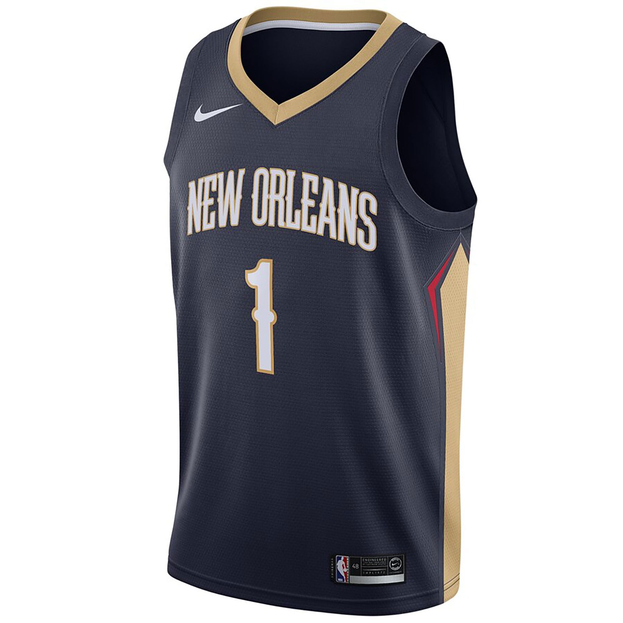 New Orleans Pelicans Icon Swingman Zion Williamson NBA Jersey Men's
