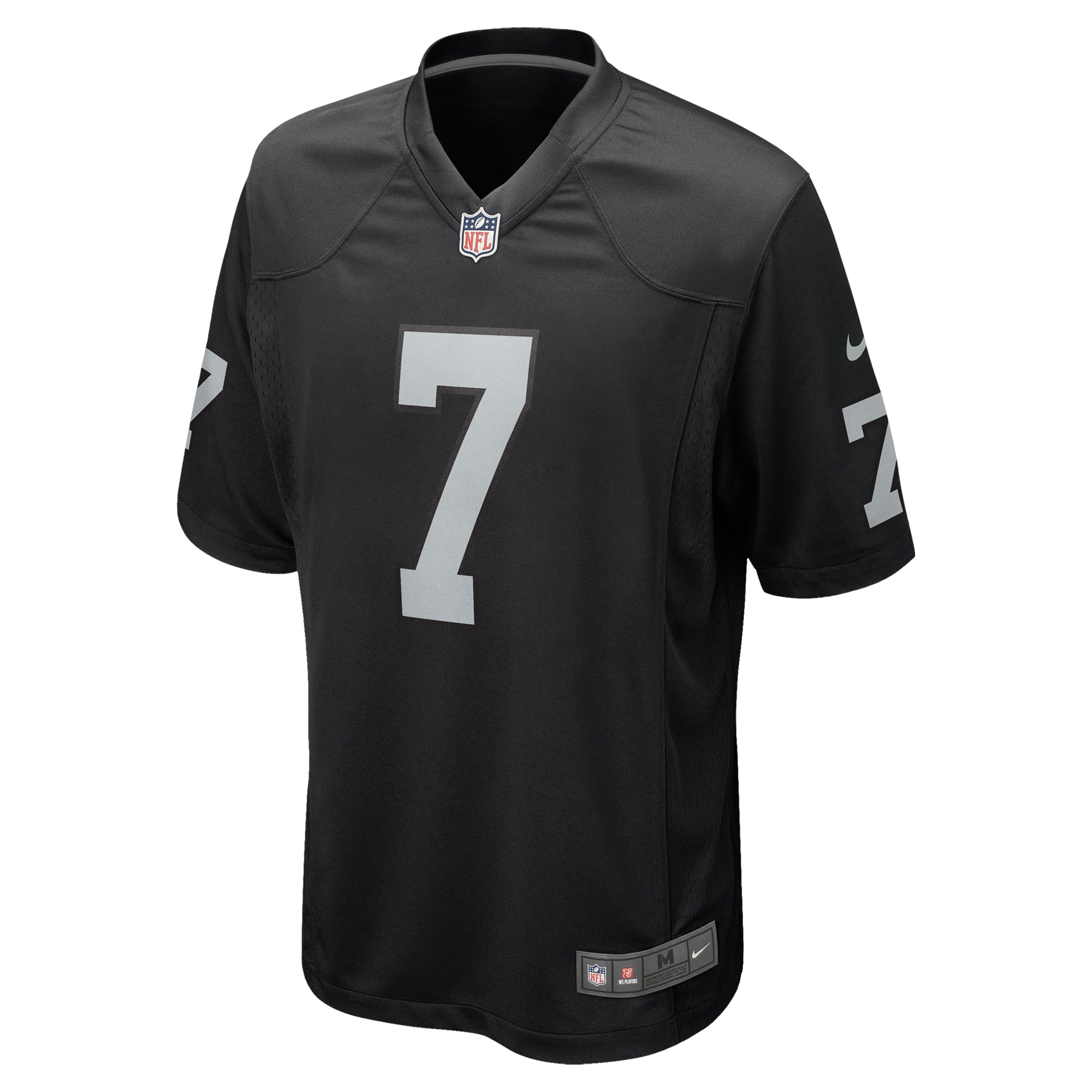 Las Vegas Raiders Tre'von Moehrig Black Team Game NFL Jersey Men's