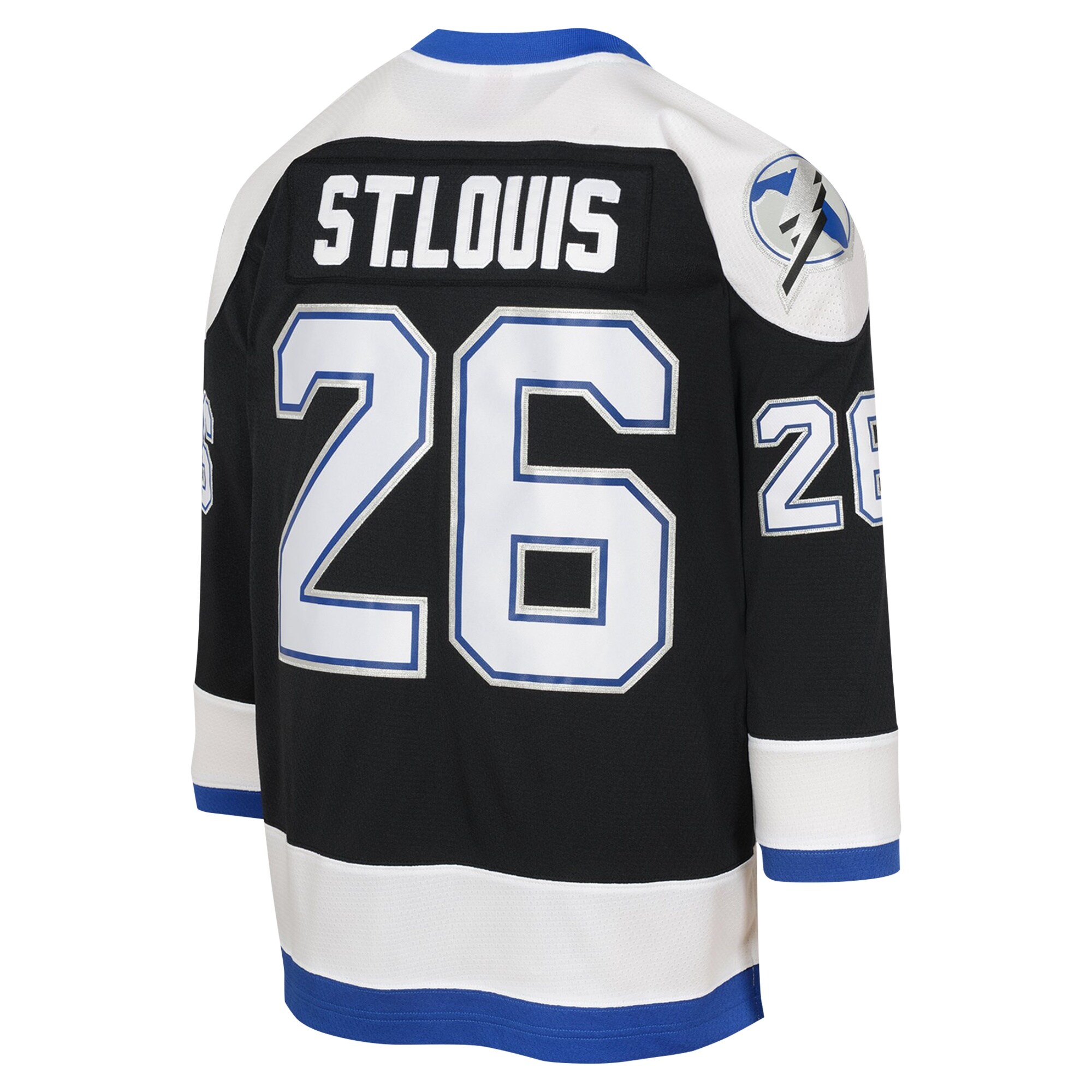 Tampa Bay Lightning Martin St. Louis Mitchell Ness Black 2003 Blue Line Player NHL Jersey Youth