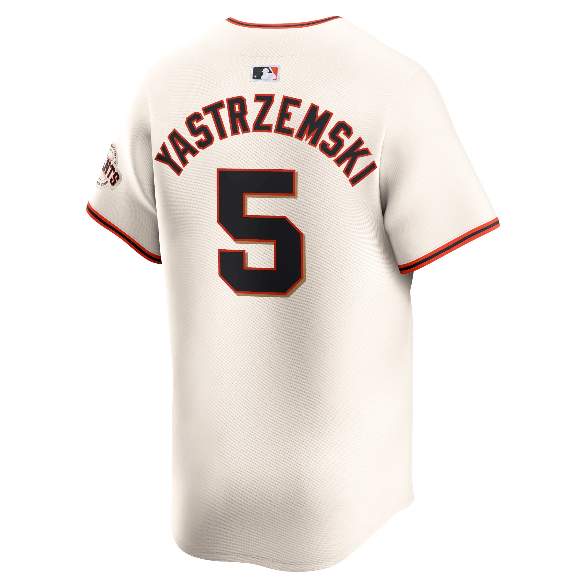 San Francisco Giants Mike Yastrzemski Cream Home Limited Player MLB Jersey Men's
